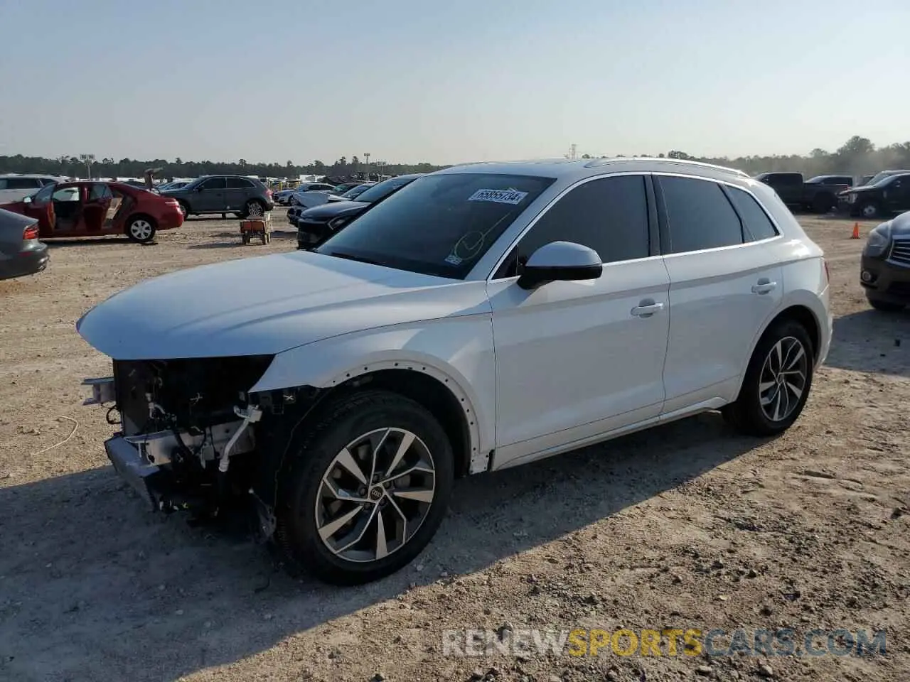 1 fotografías del automóvil dañado WA1AAAFY7M2014289 AUDI Q5 2021