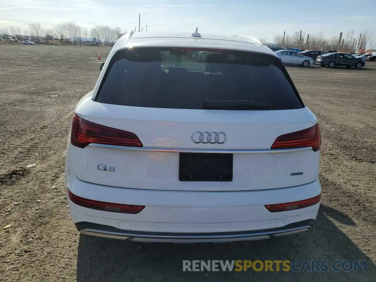 6 fotografías del automóvil dañado WA1AAAFY7M2097397 AUDI Q5 2021