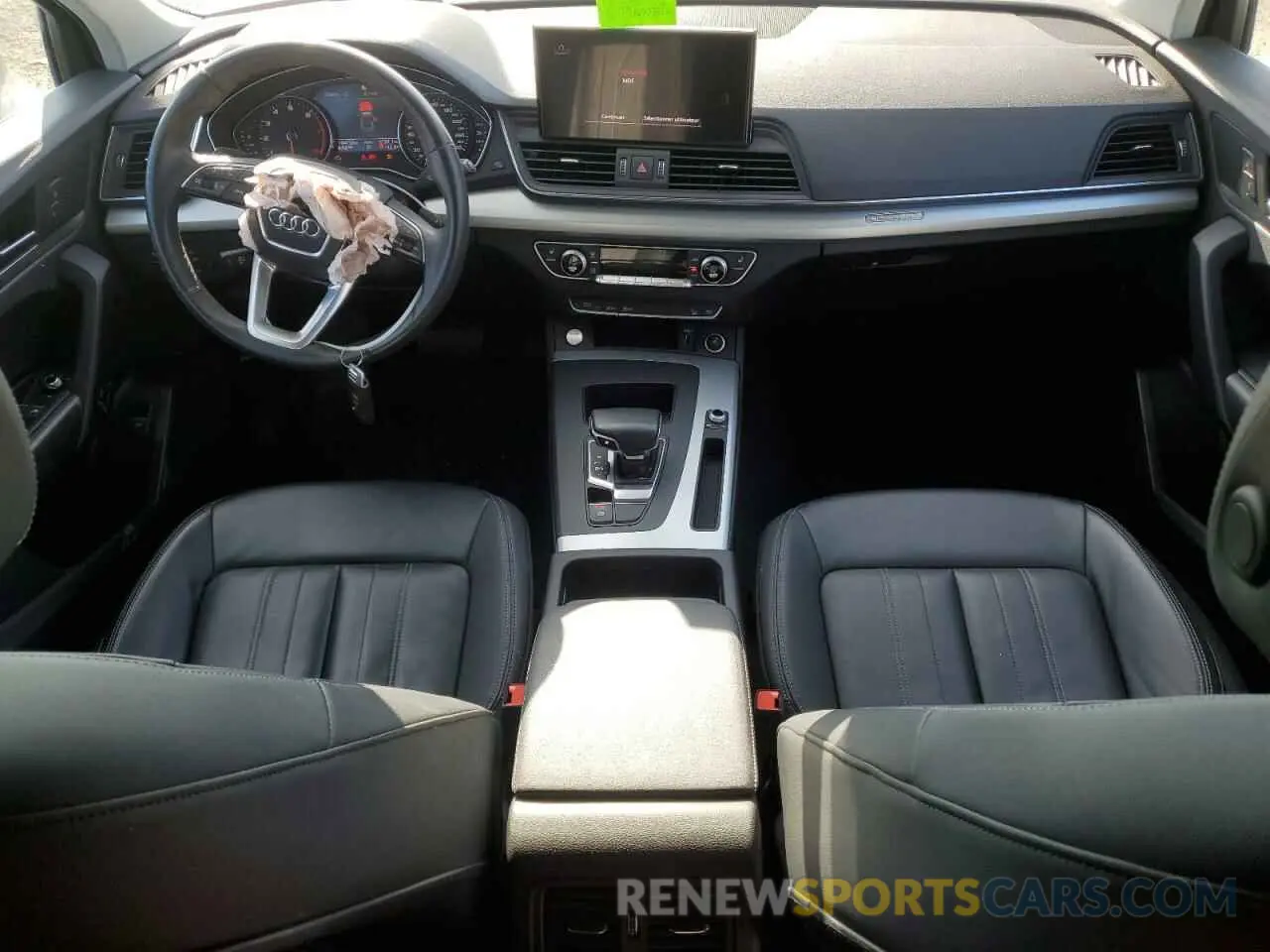 8 fotografías del automóvil dañado WA1AAAFY7M2097397 AUDI Q5 2021