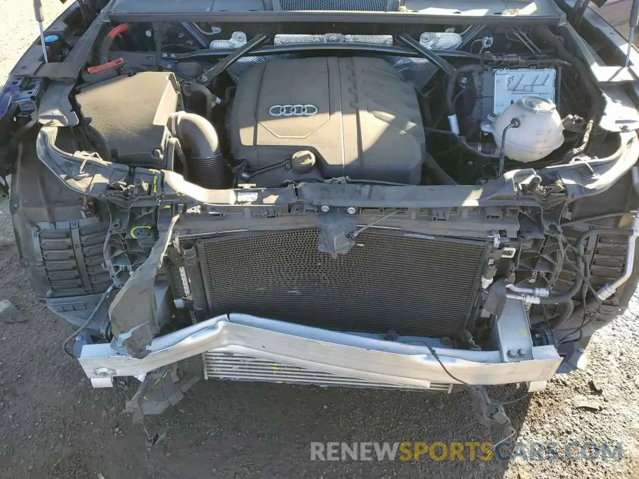 12 fotografías del automóvil dañado WA1AAAFY9M2010860 AUDI Q5 2021