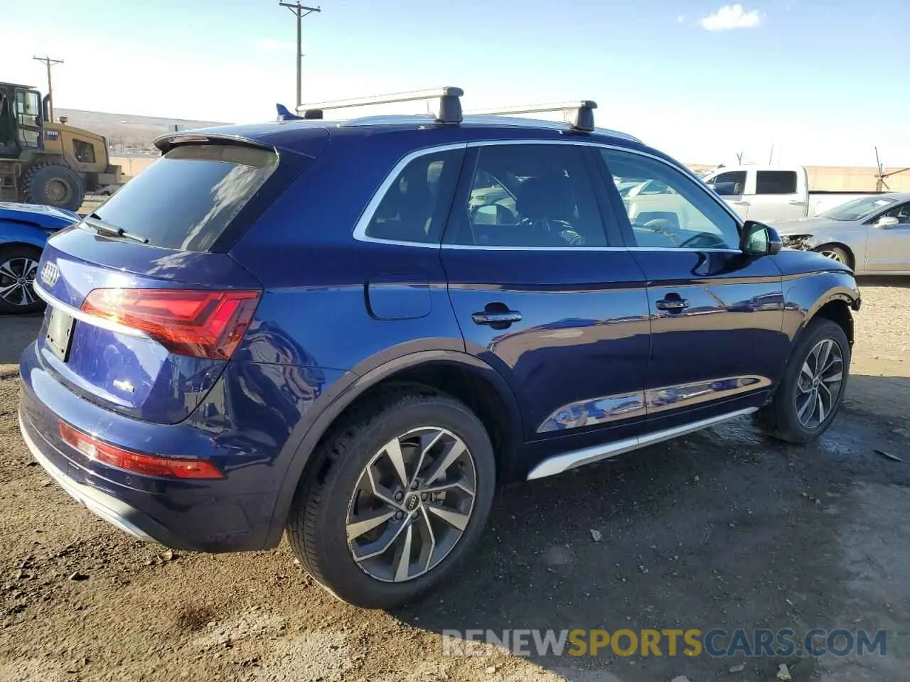 3 fotografías del automóvil dañado WA1AAAFY9M2010860 AUDI Q5 2021