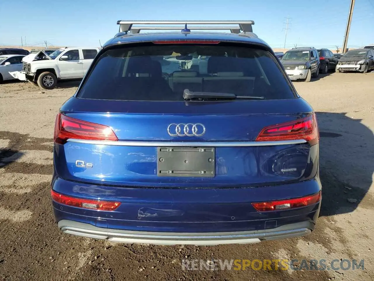6 fotografías del automóvil dañado WA1AAAFY9M2010860 AUDI Q5 2021