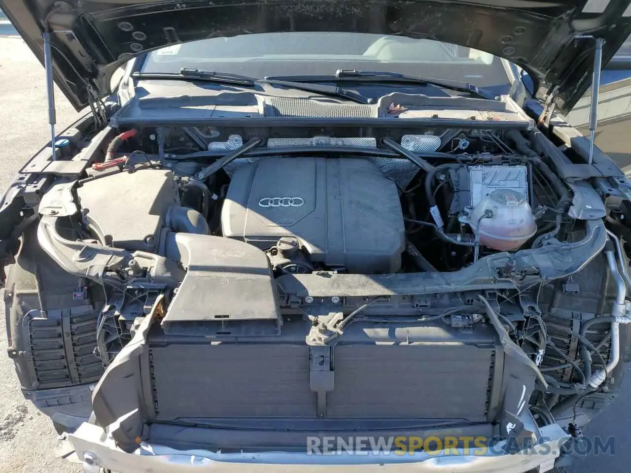 12 fotografías del automóvil dañado WA1AAAFY9M2111834 AUDI Q5 2021