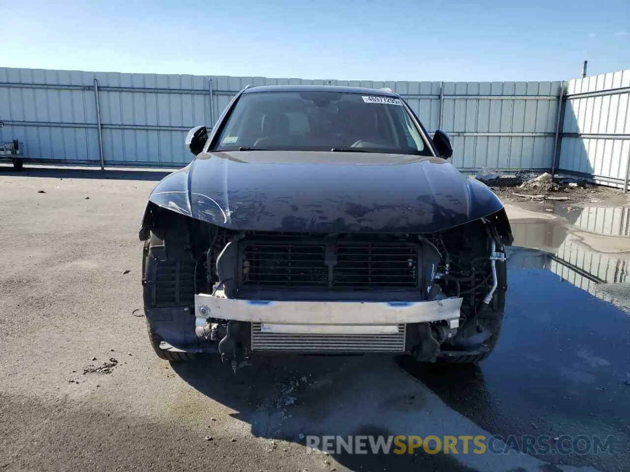 5 fotografías del automóvil dañado WA1AAAFY9M2111834 AUDI Q5 2021