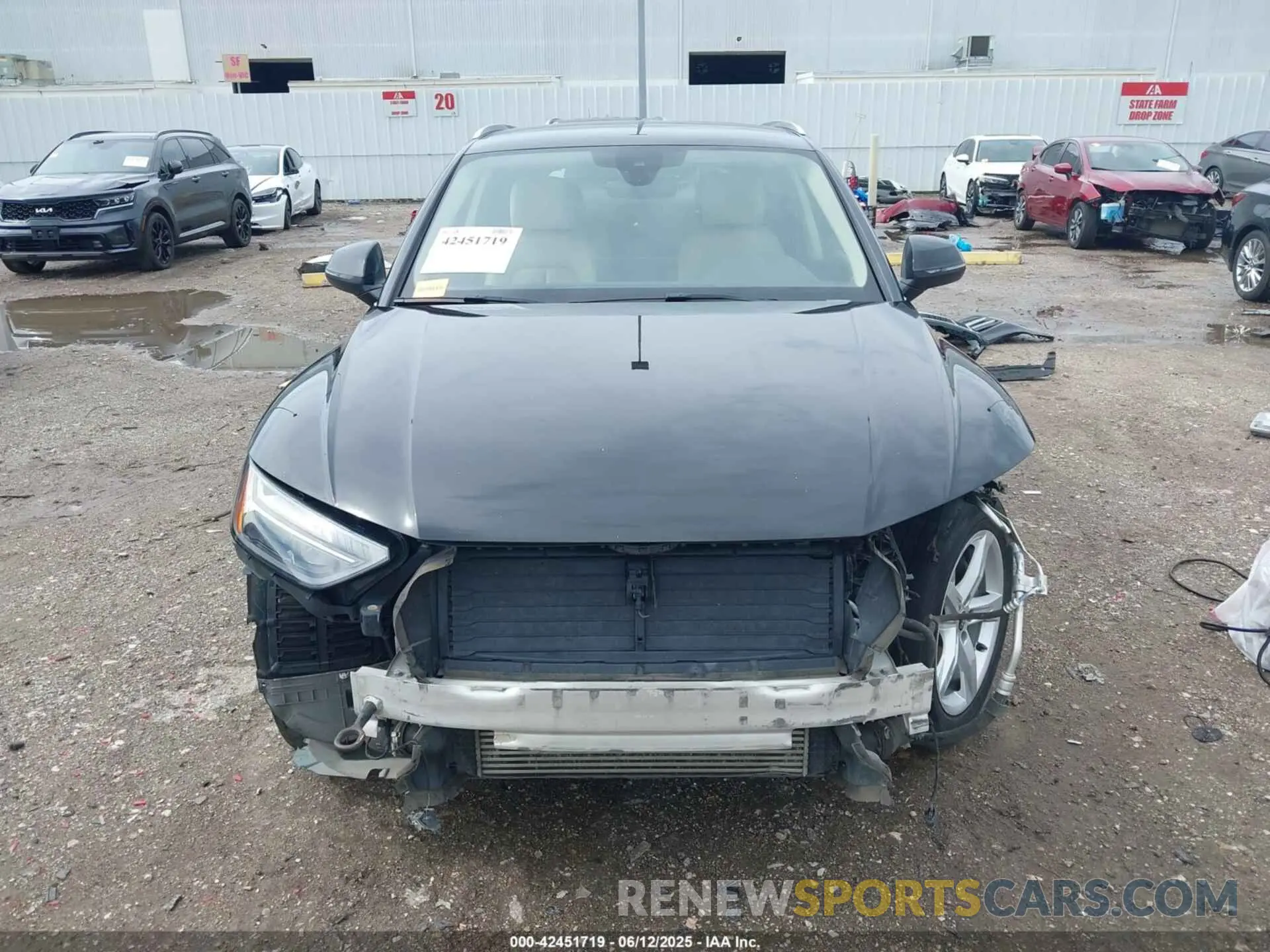 13 fotografías del automóvil dañado WA1AAAFYXM2004808 AUDI Q5 2021