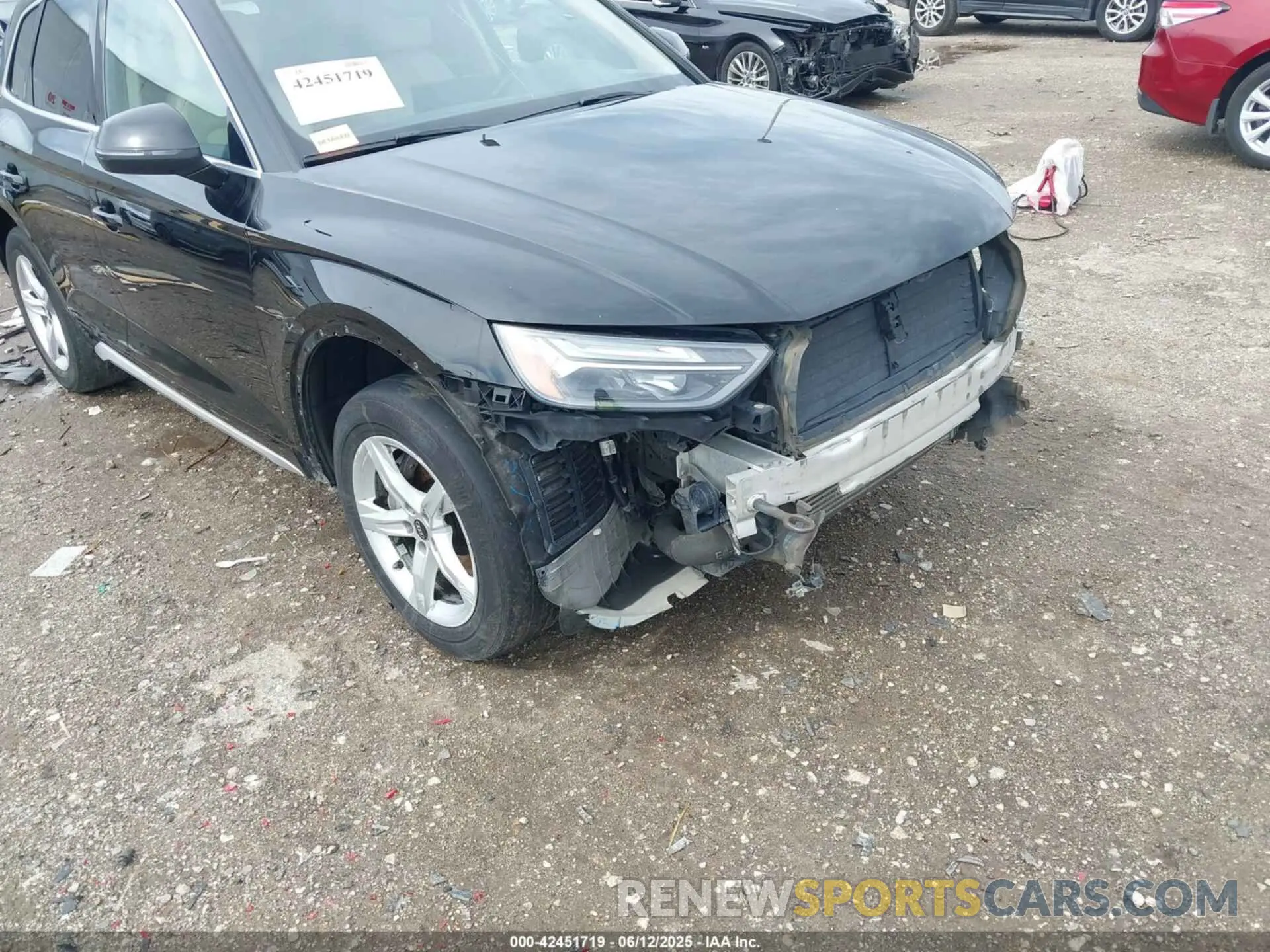 18 fotografías del automóvil dañado WA1AAAFYXM2004808 AUDI Q5 2021
