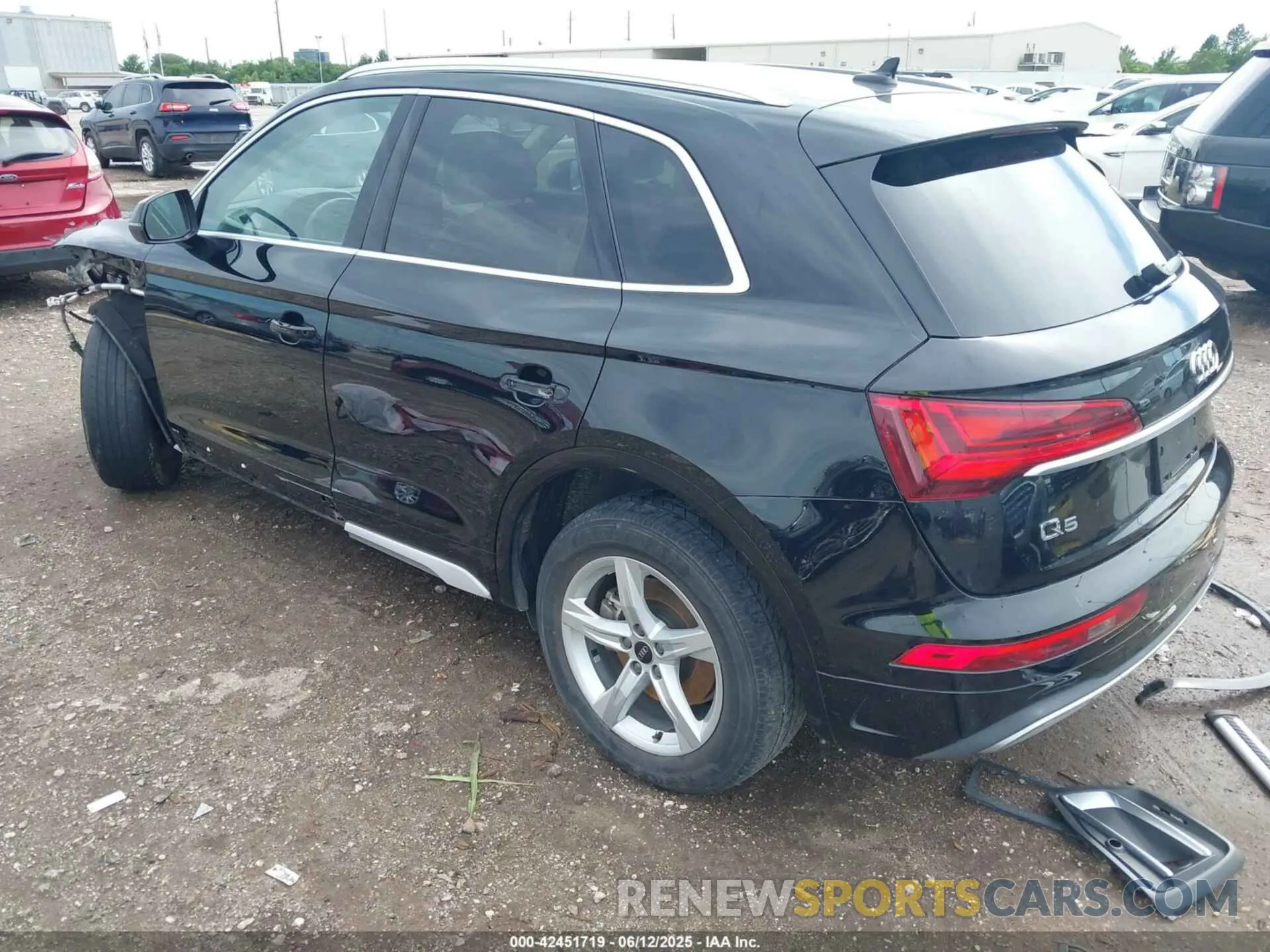 3 fotografías del automóvil dañado WA1AAAFYXM2004808 AUDI Q5 2021