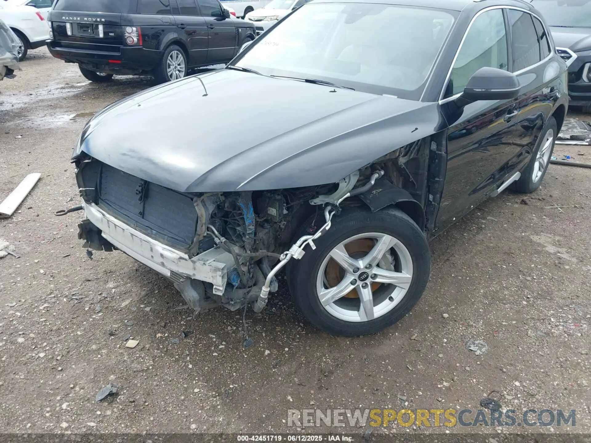 6 fotografías del automóvil dañado WA1AAAFYXM2004808 AUDI Q5 2021
