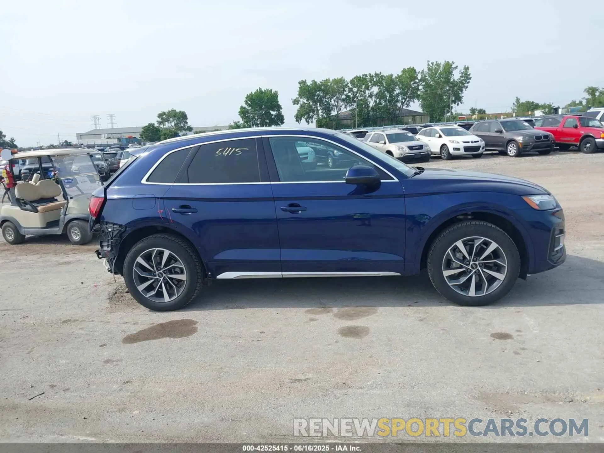 14 fotografías del automóvil dañado WA1AAAFYXM2010852 AUDI Q5 2021