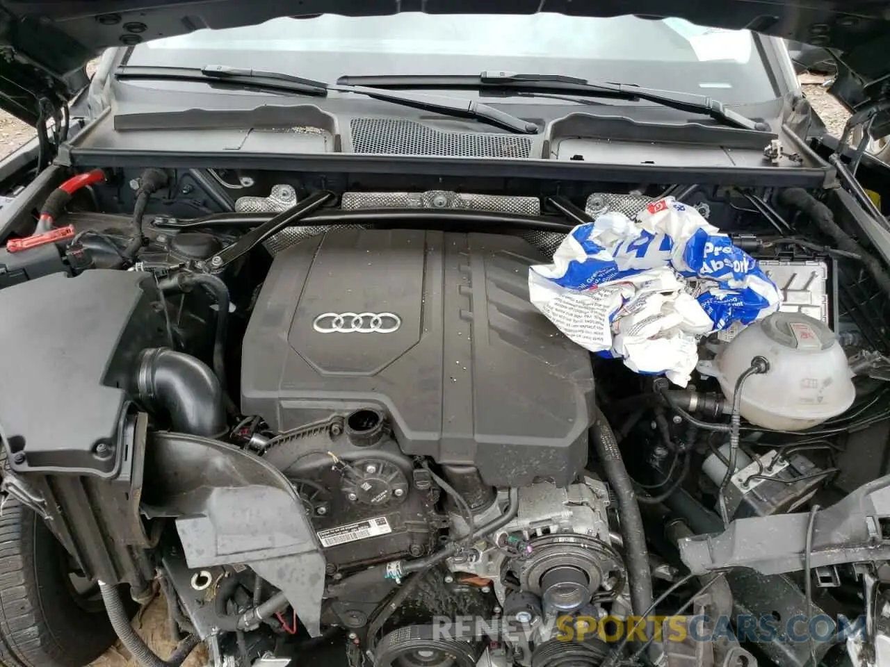 7 fotografías del automóvil dañado WA1AAAFYXM2140422 AUDI Q5 2021