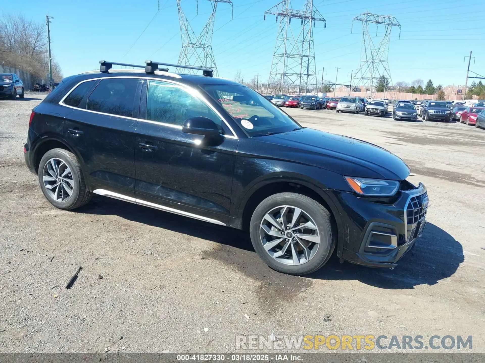1 fotografías del automóvil dañado WA1BAAFY0M2018978 AUDI Q5 2021