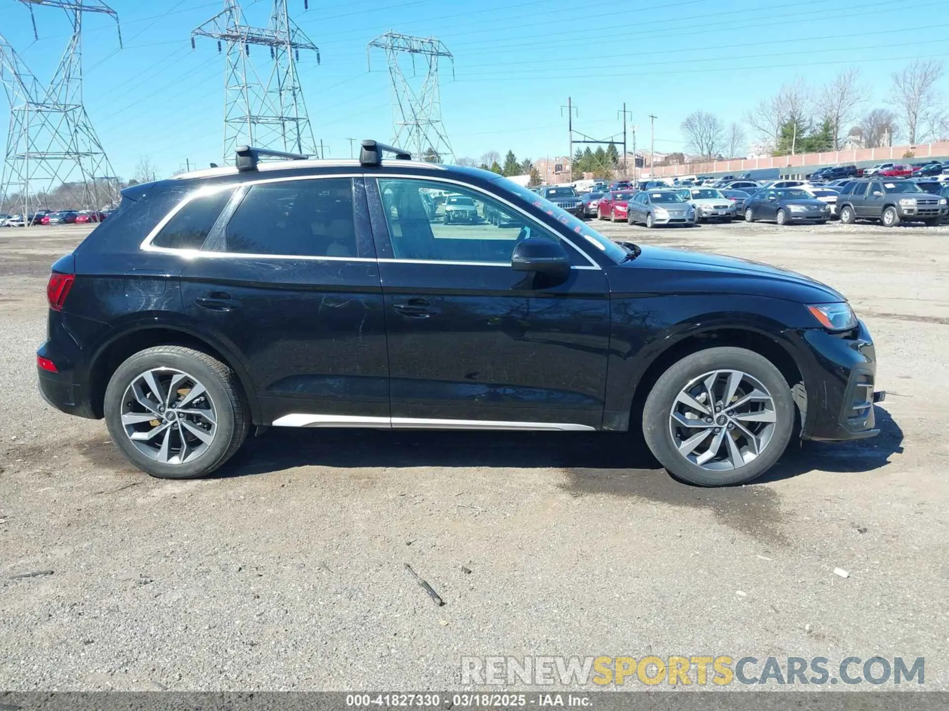 14 fotografías del automóvil dañado WA1BAAFY0M2018978 AUDI Q5 2021