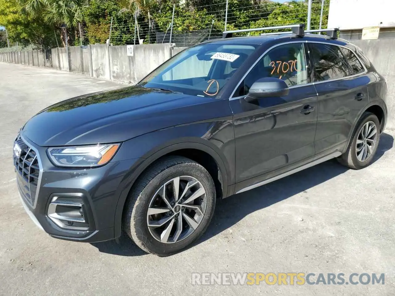 1 fotografías del automóvil dañado WA1BAAFY0M2052628 AUDI Q5 2021
