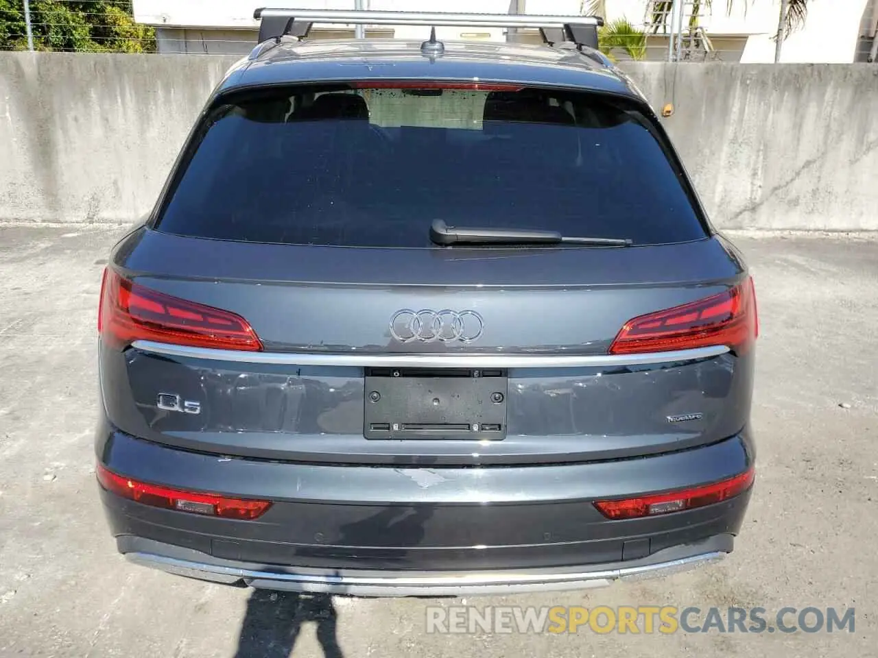 6 fotografías del automóvil dañado WA1BAAFY0M2052628 AUDI Q5 2021