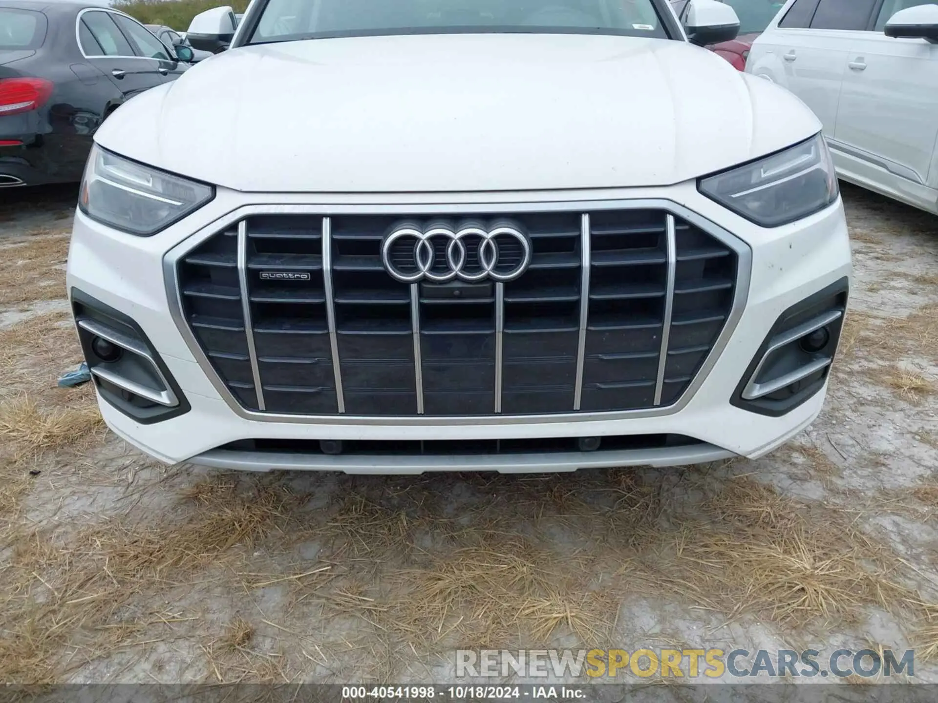 6 fotografías del automóvil dañado WA1BAAFY0M2067937 AUDI Q5 2021