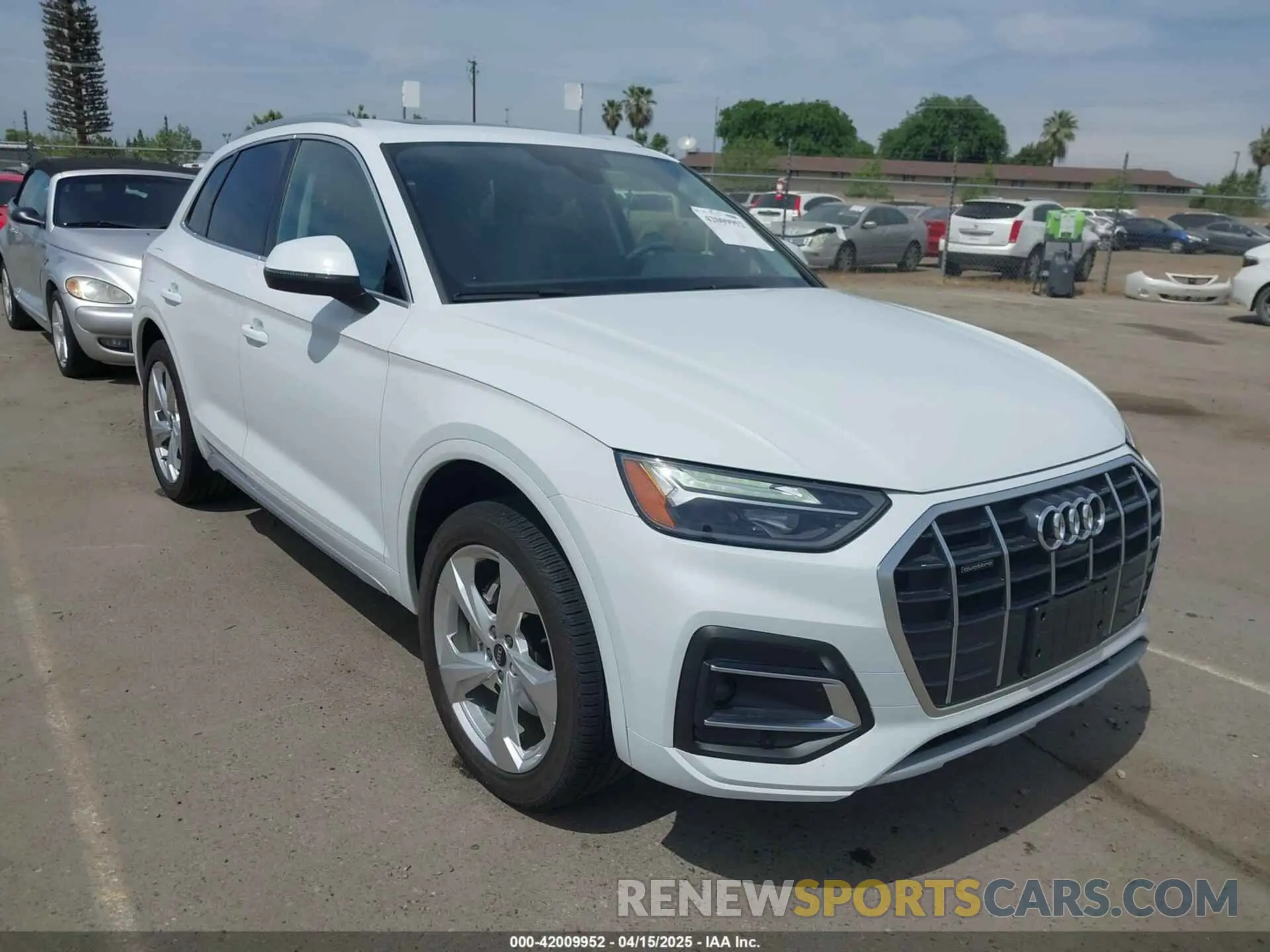 1 fotografías del automóvil dañado WA1BAAFY0M2069879 AUDI Q5 2021