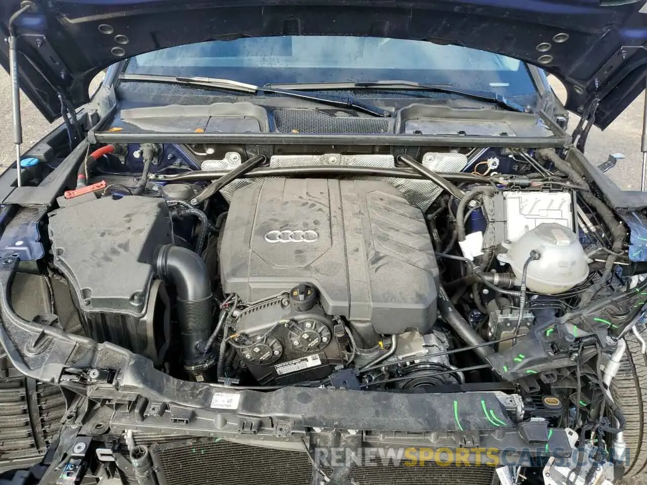 7 fotografías del automóvil dañado WA1BAAFY0M2111676 AUDI Q5 2021