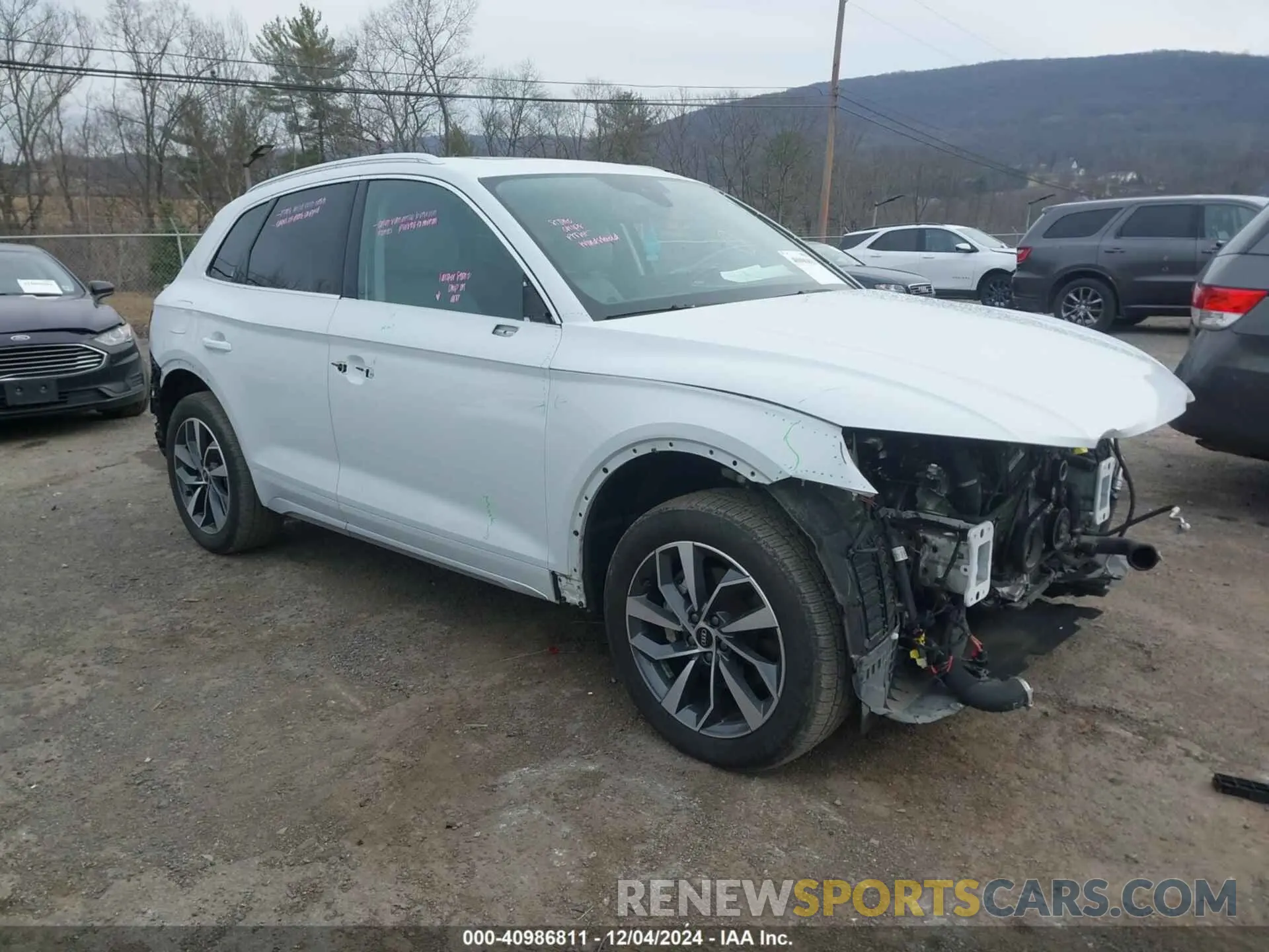 1 fotografías del automóvil dañado WA1BAAFY0M2127103 AUDI Q5 2021