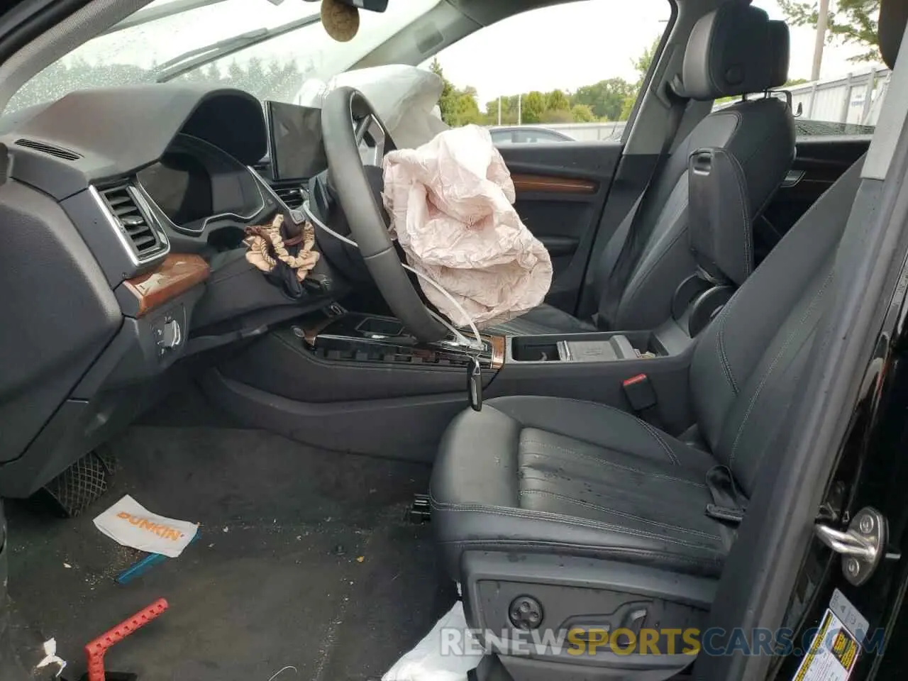 7 fotografías del automóvil dañado WA1BAAFY0M2140045 AUDI Q5 2021