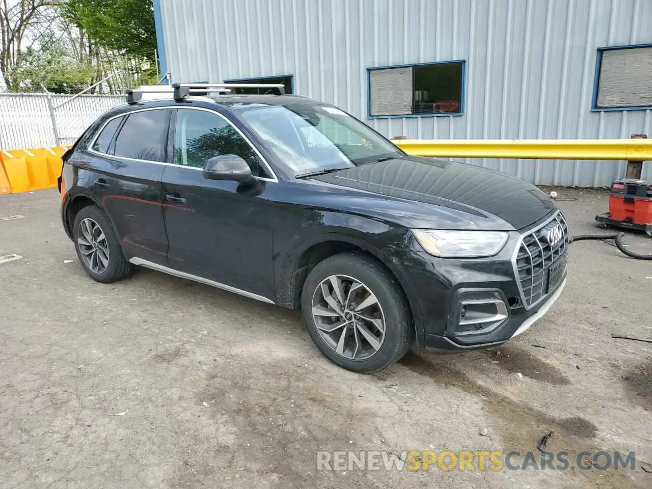 4 fotografías del automóvil dañado WA1BAAFY1M2016401 AUDI Q5 2021