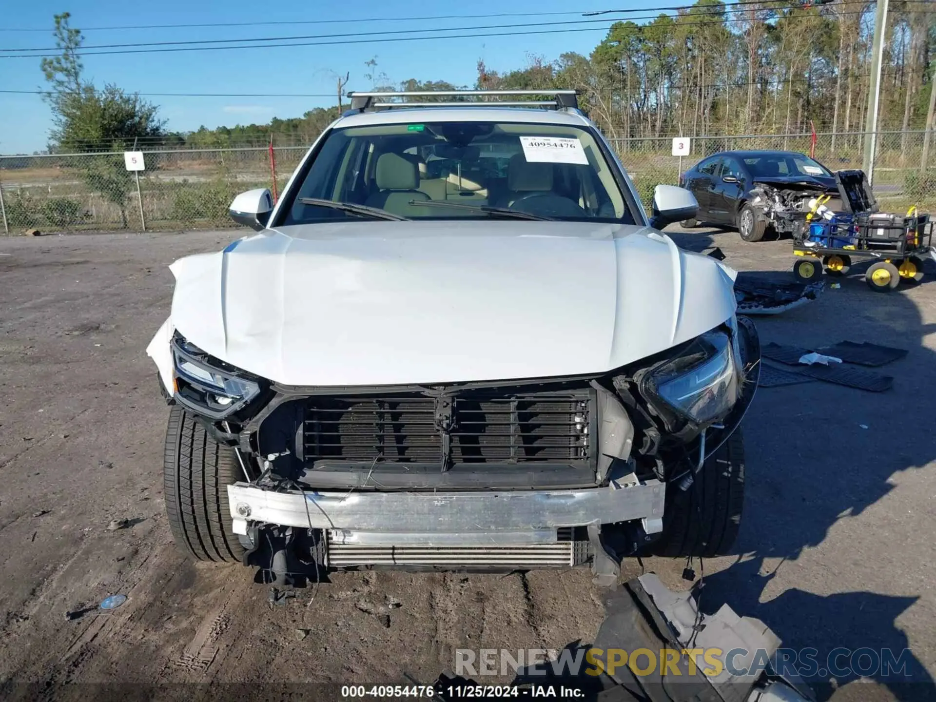 12 fotografías del automóvil dañado WA1BAAFY1M2081748 AUDI Q5 2021