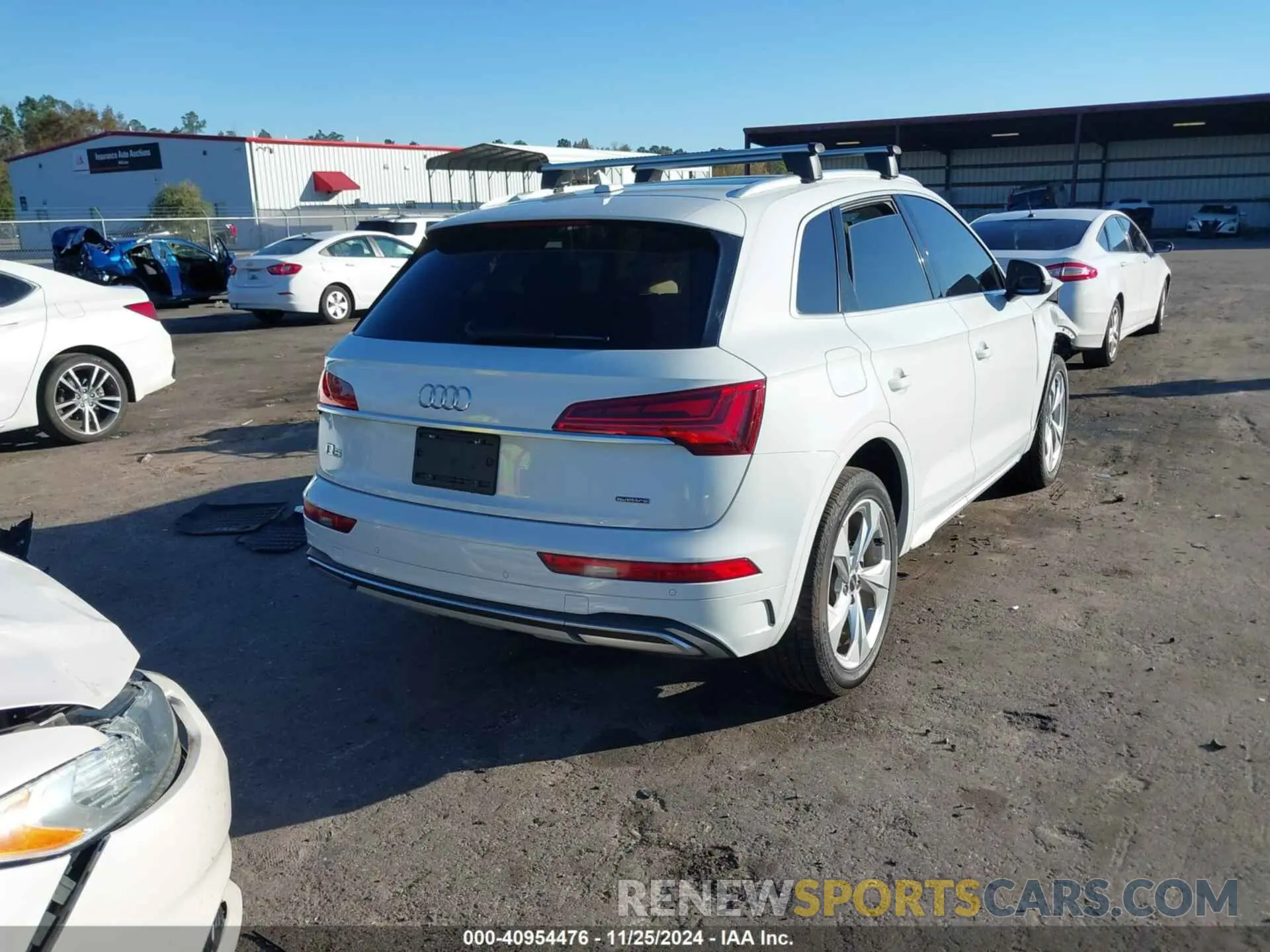 4 fotografías del automóvil dañado WA1BAAFY1M2081748 AUDI Q5 2021