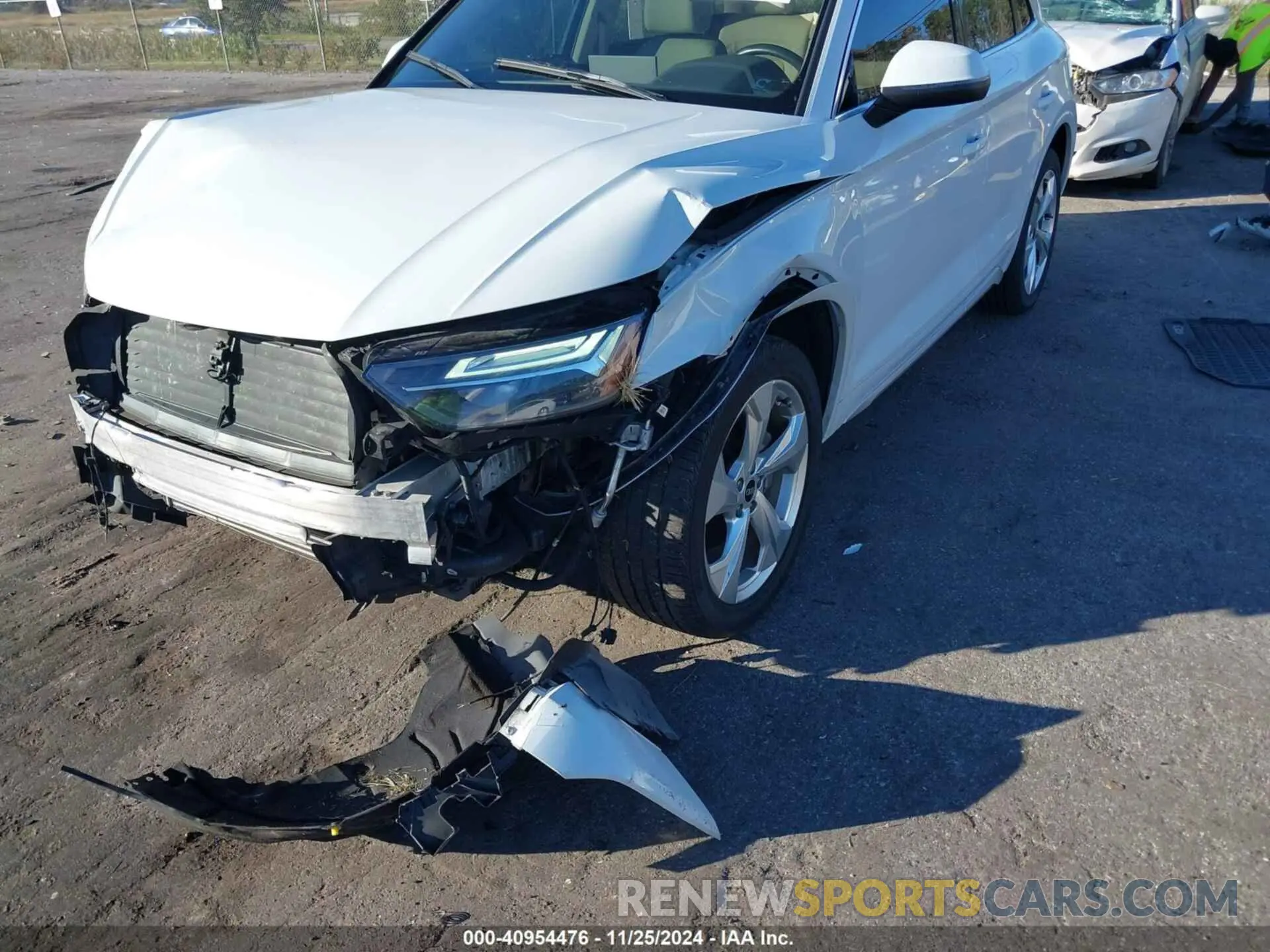 6 fotografías del automóvil dañado WA1BAAFY1M2081748 AUDI Q5 2021