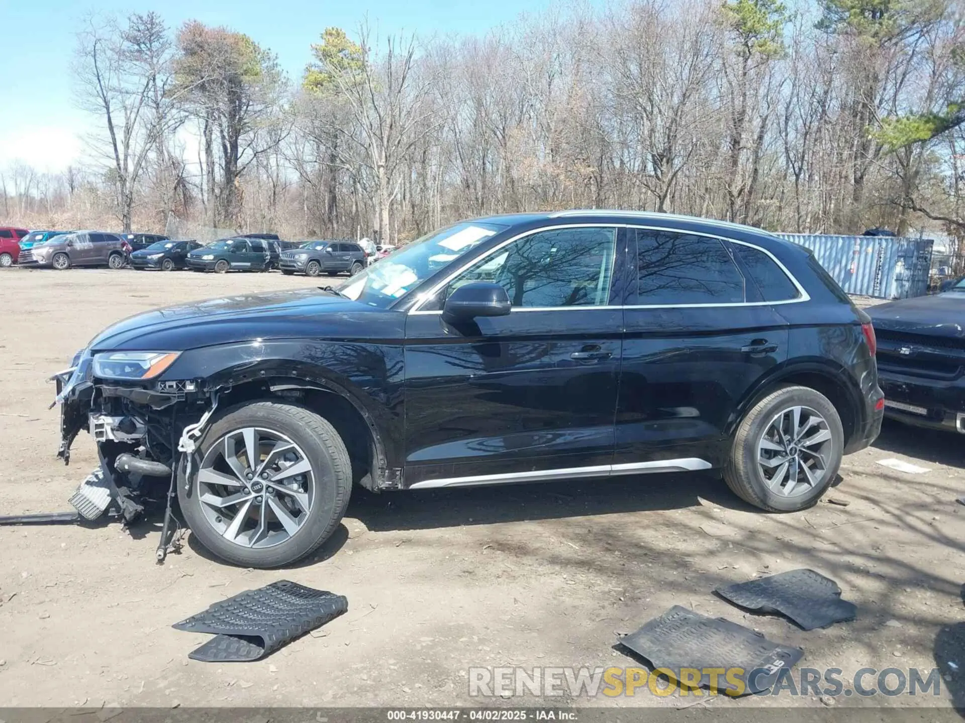 15 fotografías del automóvil dañado WA1BAAFY1M2082544 AUDI Q5 2021