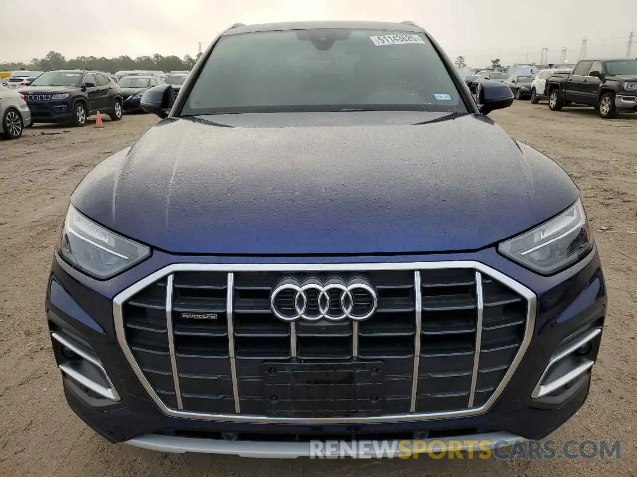 5 fotografías del automóvil dañado WA1BAAFY1M2085489 AUDI Q5 2021