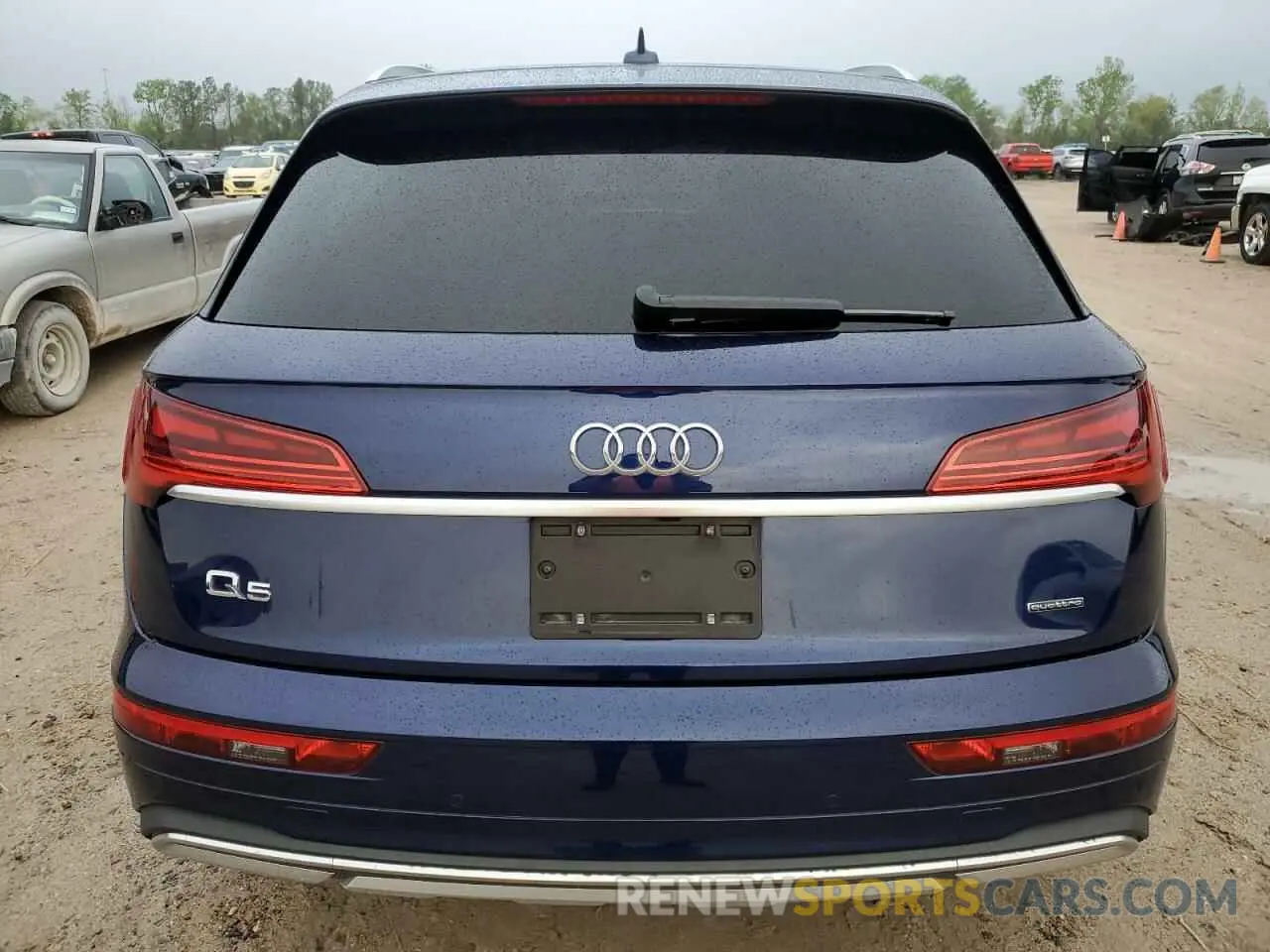 6 fotografías del automóvil dañado WA1BAAFY1M2085489 AUDI Q5 2021