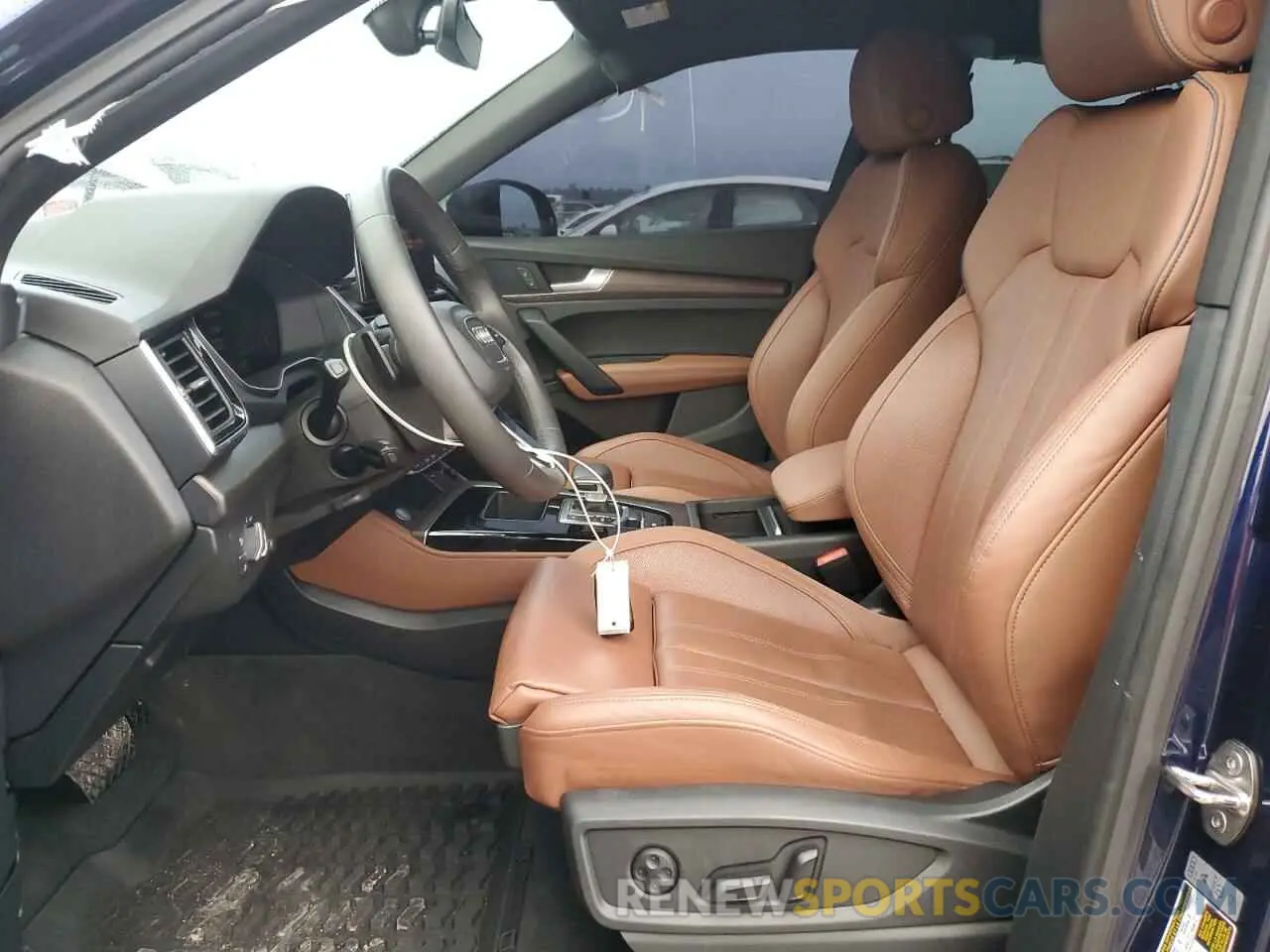 7 fotografías del automóvil dañado WA1BAAFY1M2085489 AUDI Q5 2021