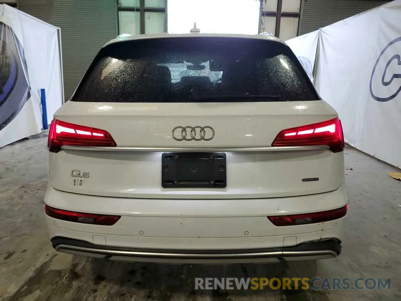 6 fotografías del automóvil dañado WA1BAAFY2M2106897 AUDI Q5 2021