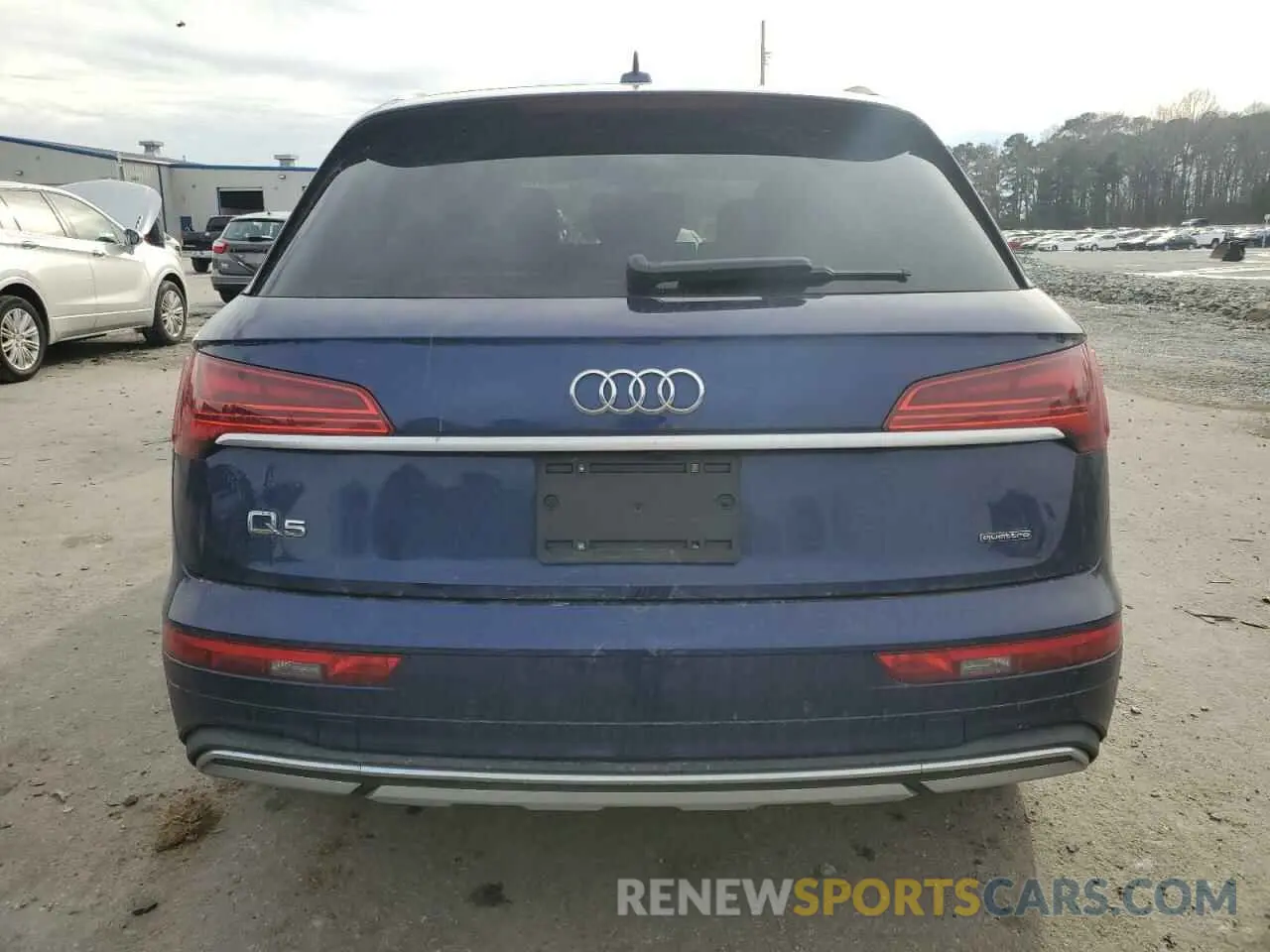 6 fotografías del automóvil dañado WA1BAAFY2M2127930 AUDI Q5 2021