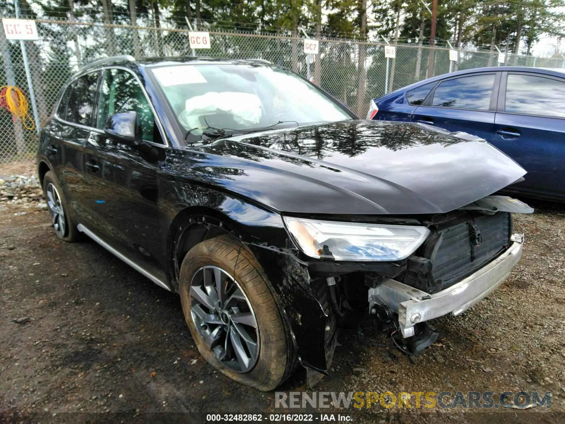 1 fotografías del automóvil dañado WA1BAAFY3M2015332 AUDI Q5 2021