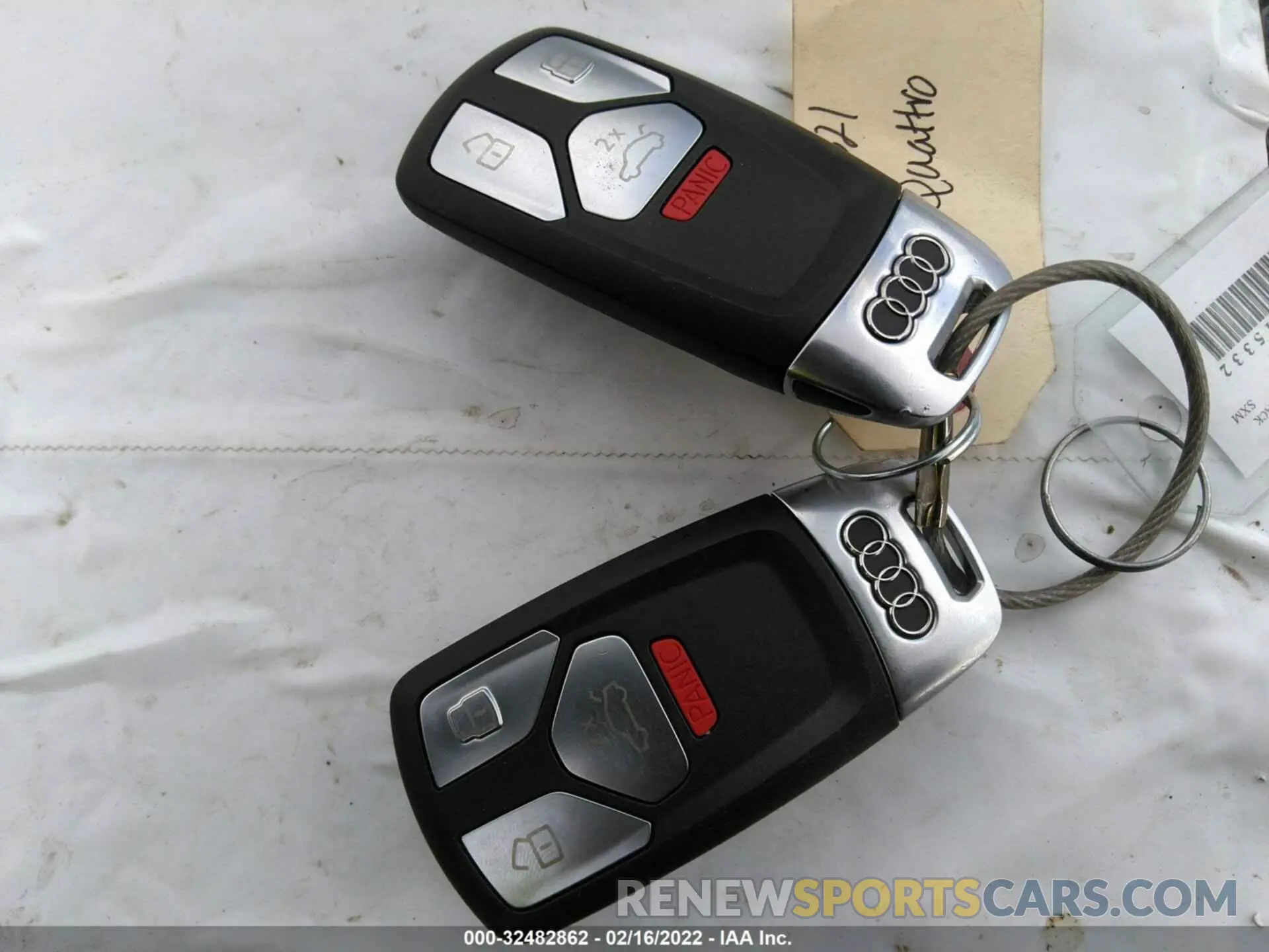 11 fotografías del automóvil dañado WA1BAAFY3M2015332 AUDI Q5 2021