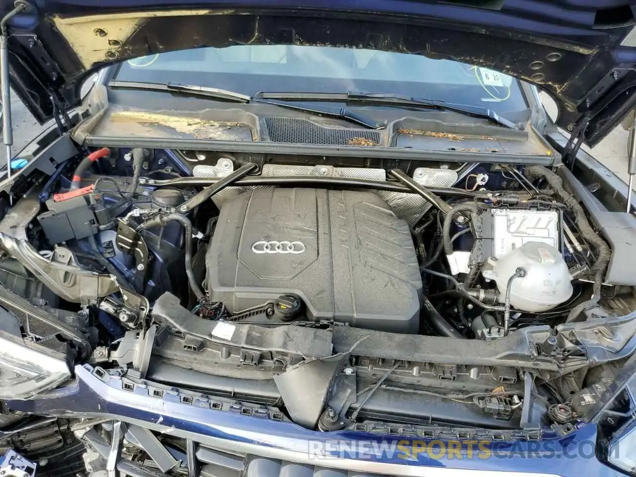 7 fotografías del automóvil dañado WA1BAAFY3M2087986 AUDI Q5 2021