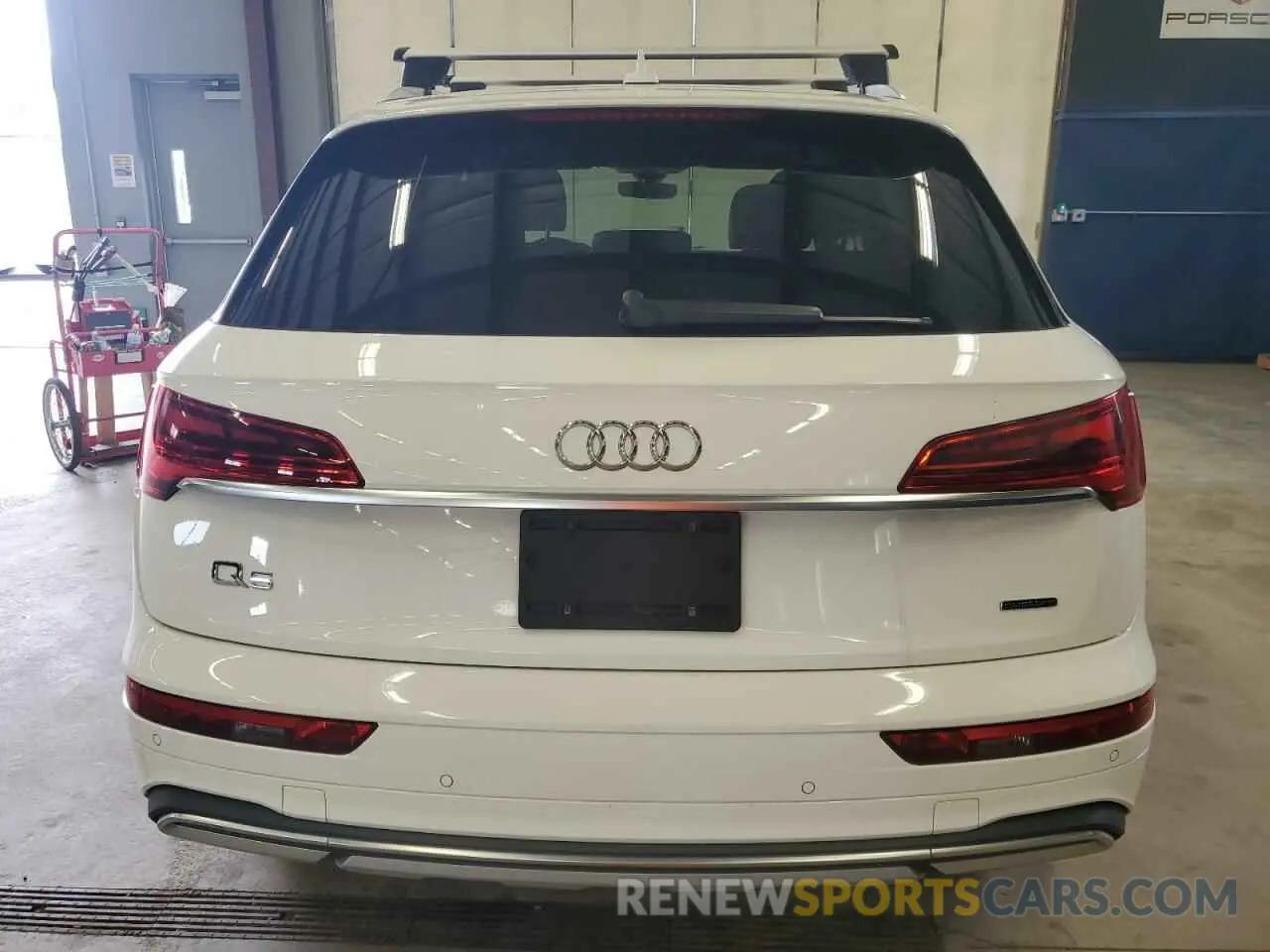 6 fotografías del automóvil dañado WA1BAAFY4M2017770 AUDI Q5 2021