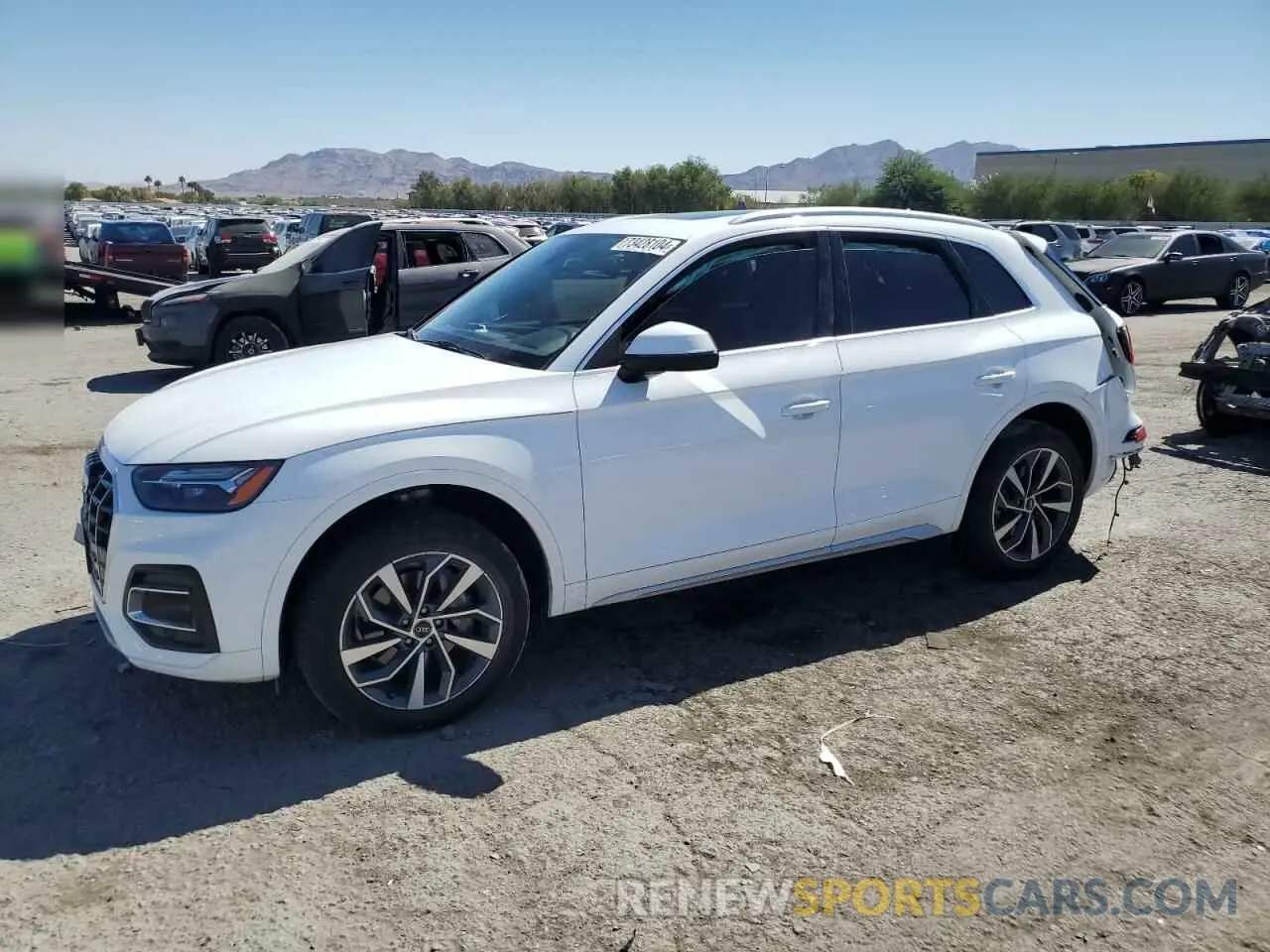 1 fotografías del automóvil dañado WA1BAAFY4M2017932 AUDI Q5 2021