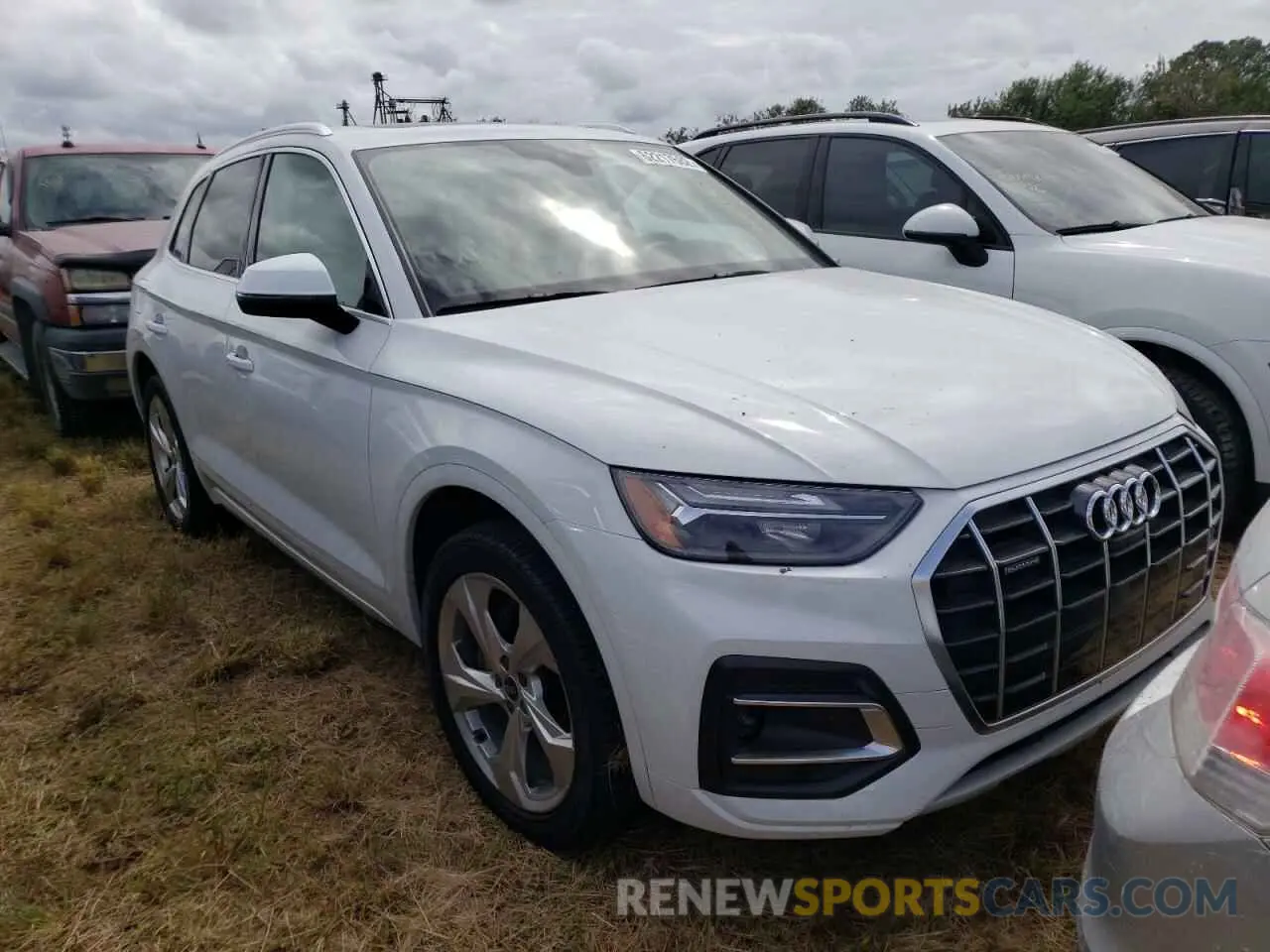1 fotografías del automóvil dañado WA1BAAFY4M2020197 AUDI Q5 2021