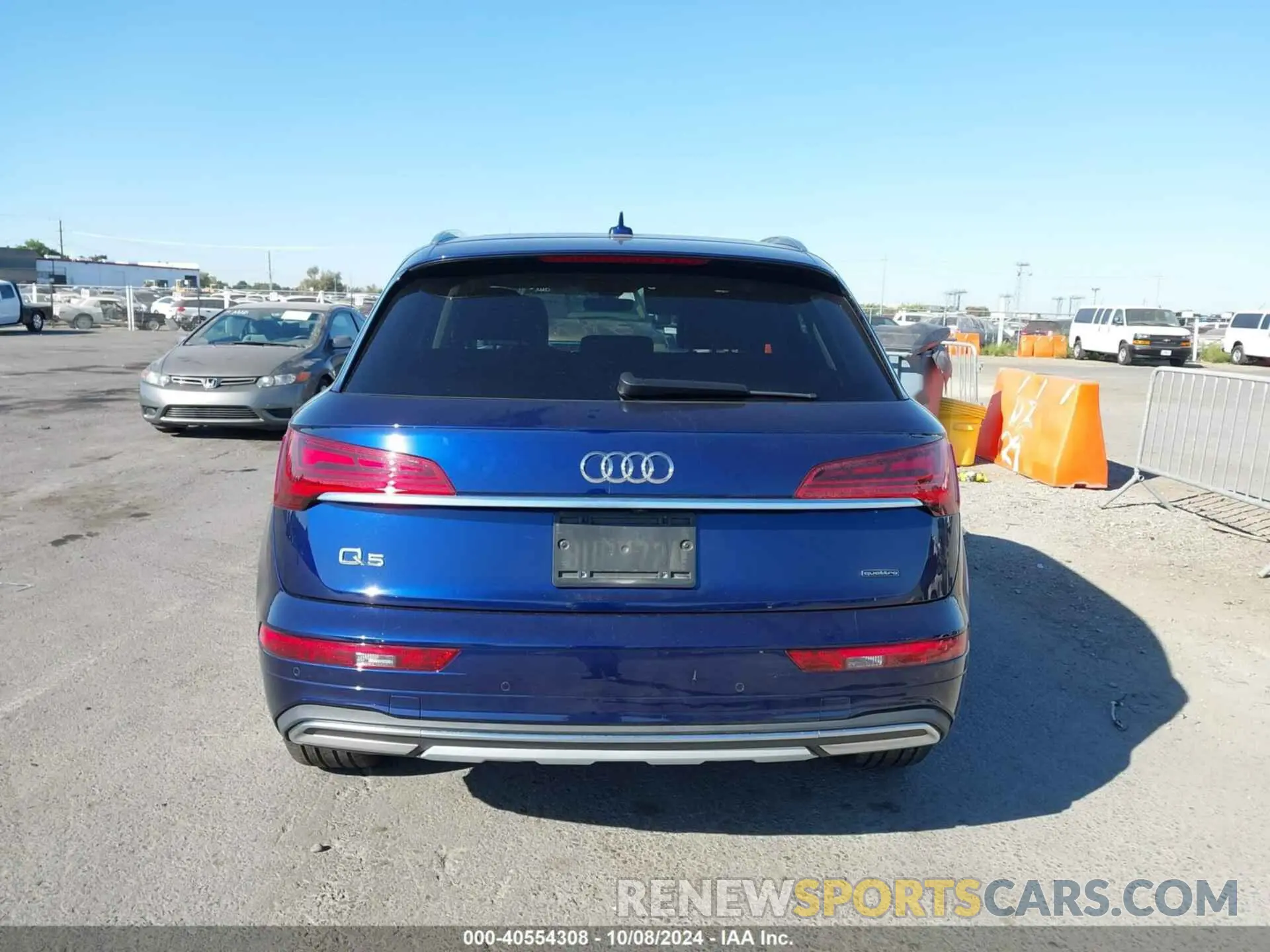 15 fotografías del automóvil dañado WA1BAAFY4M2028350 AUDI Q5 2021