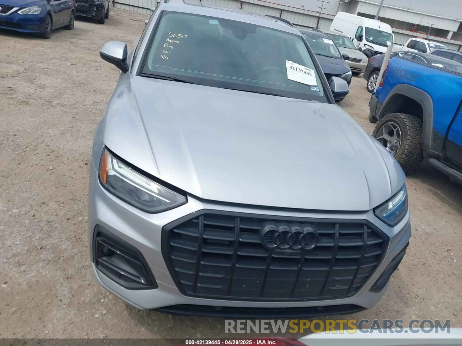 12 fotografías del automóvil dañado WA1BAAFY4M2065706 AUDI Q5 2021