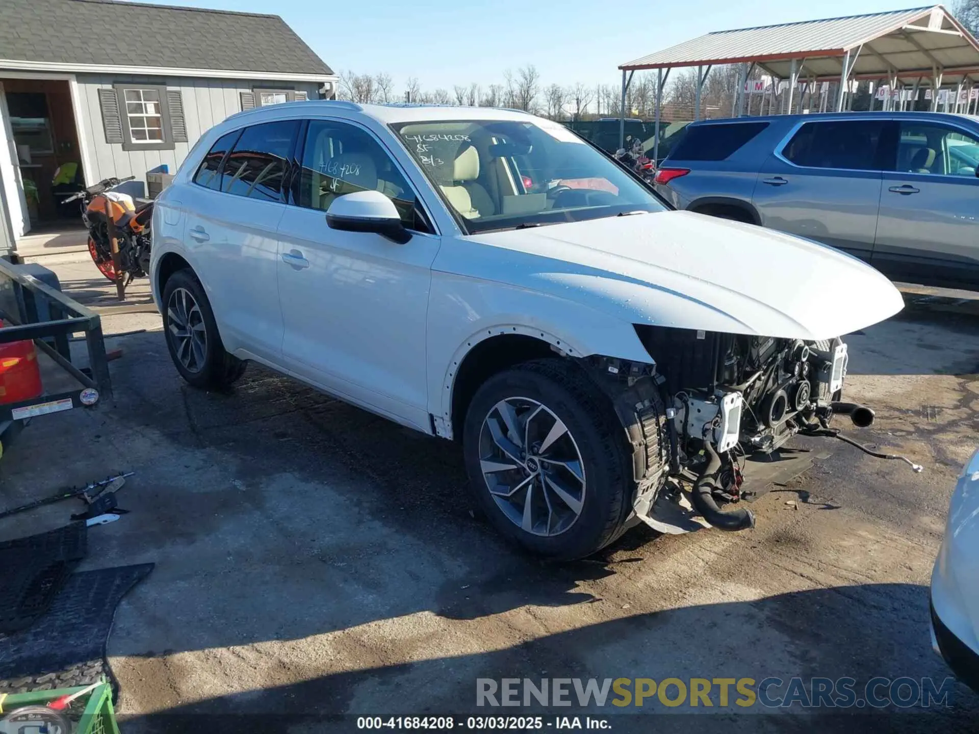 1 fotografías del automóvil dañado WA1BAAFY4M2082103 AUDI Q5 2021
