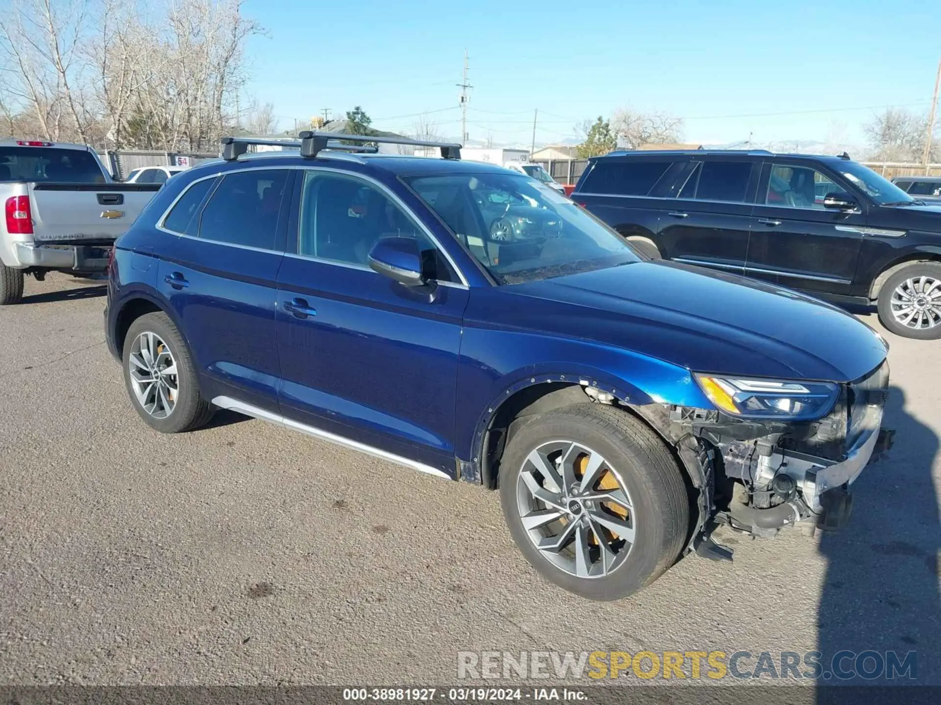 1 fotografías del automóvil dañado WA1BAAFY4M2115469 AUDI Q5 2021