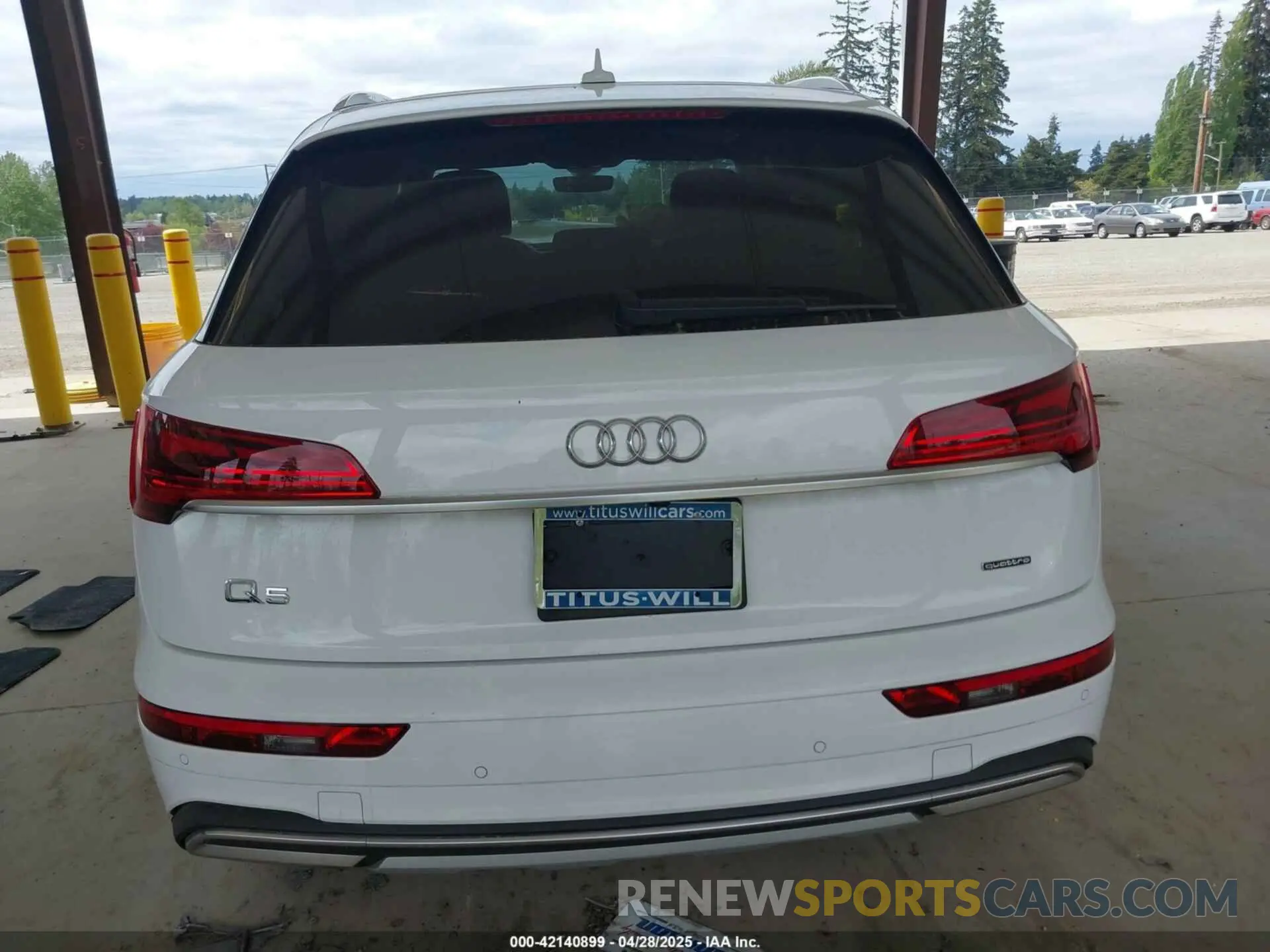17 fotografías del automóvil dañado WA1BAAFY5M2004171 AUDI Q5 2021