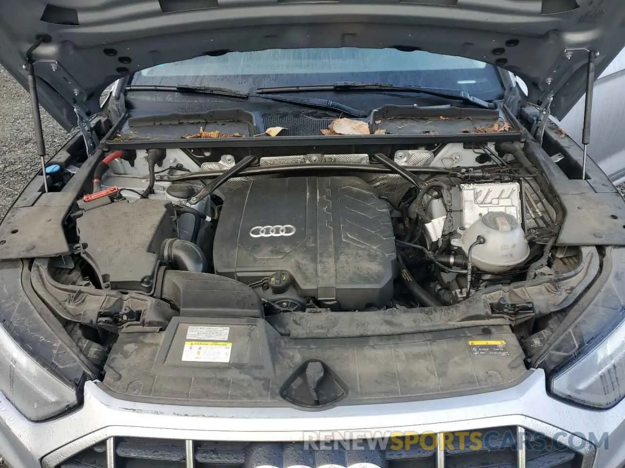 12 fotografías del automóvil dañado WA1BAAFY5M2063415 AUDI Q5 2021