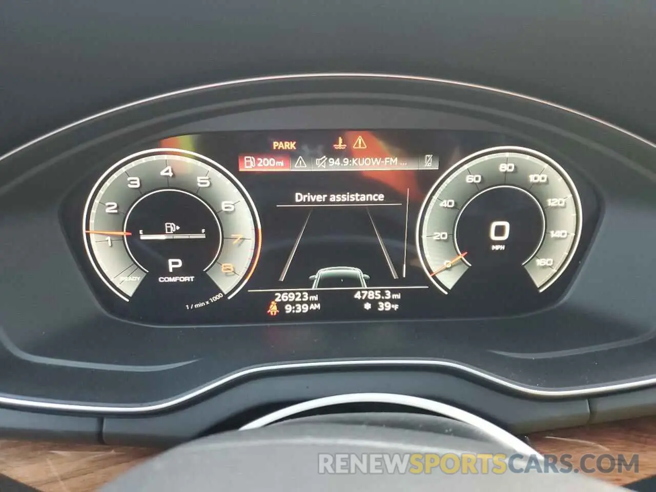 9 fotografías del automóvil dañado WA1BAAFY5M2063415 AUDI Q5 2021