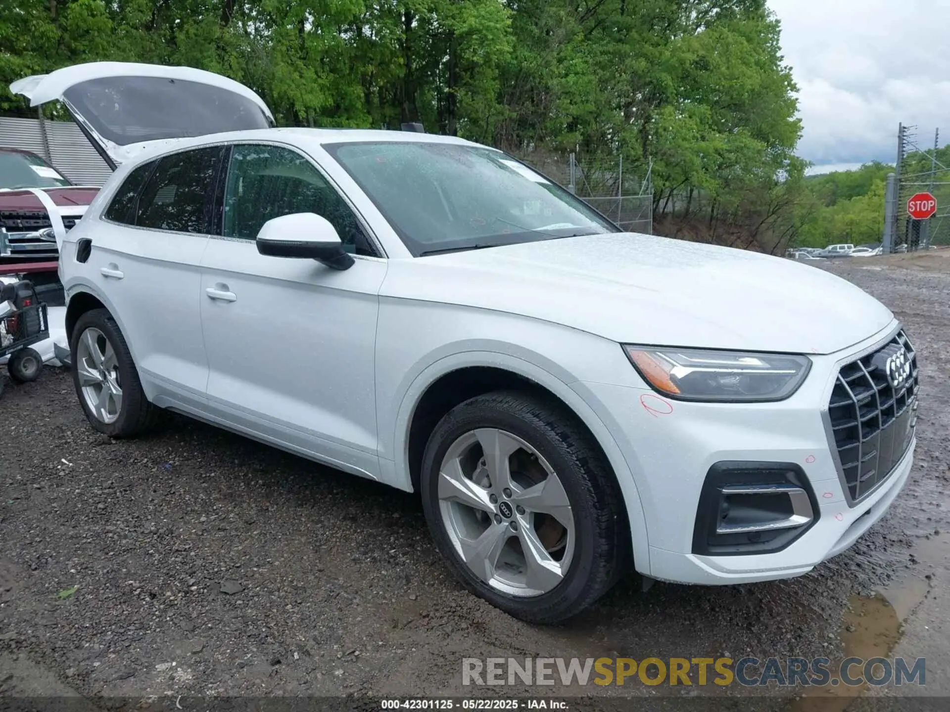 1 fotografías del automóvil dañado WA1BAAFY5M2063446 AUDI Q5 2021