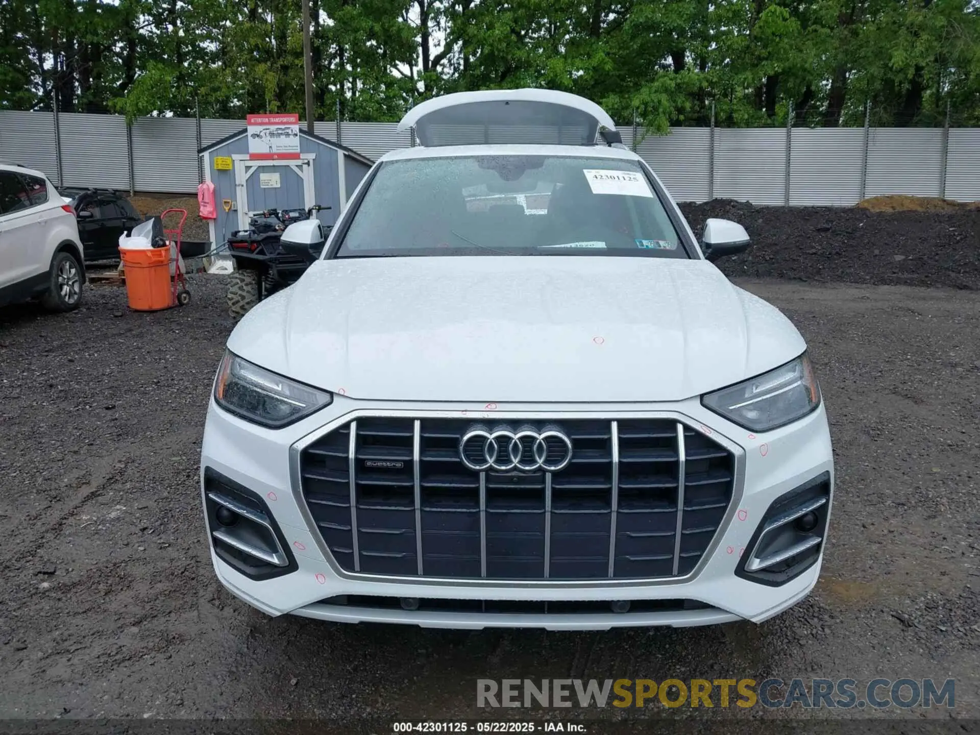 13 fotografías del automóvil dañado WA1BAAFY5M2063446 AUDI Q5 2021