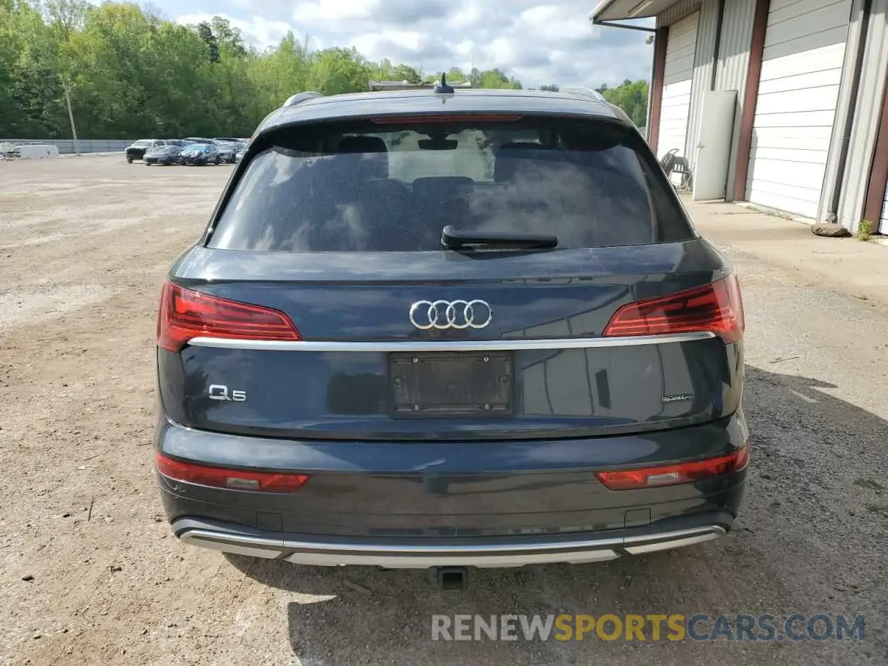 6 fotografías del automóvil dañado WA1BAAFY6M2065805 AUDI Q5 2021