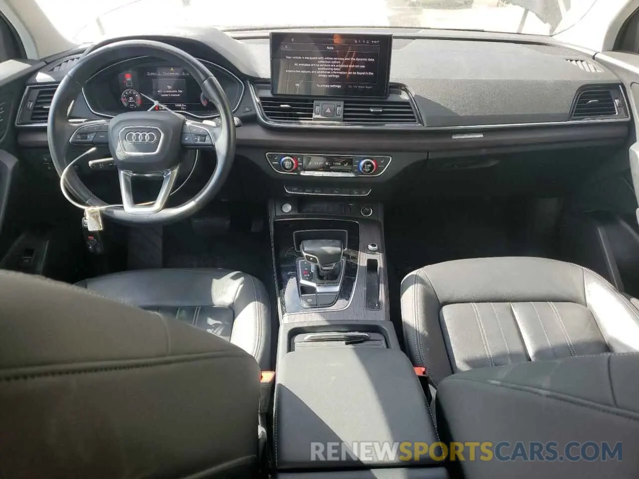 8 fotografías del automóvil dañado WA1BAAFY6M2065805 AUDI Q5 2021